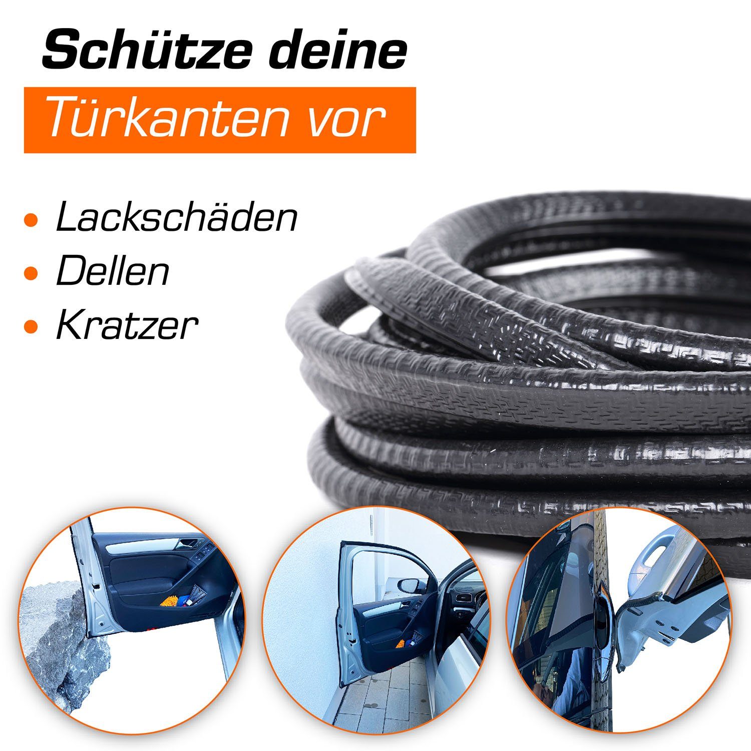 Autotürdichtung, 25 Meter selbstklebende Gummi Auto Dichtung B Form,  Universal Innentür Dichtung für schalldicht und winddicht (25m)