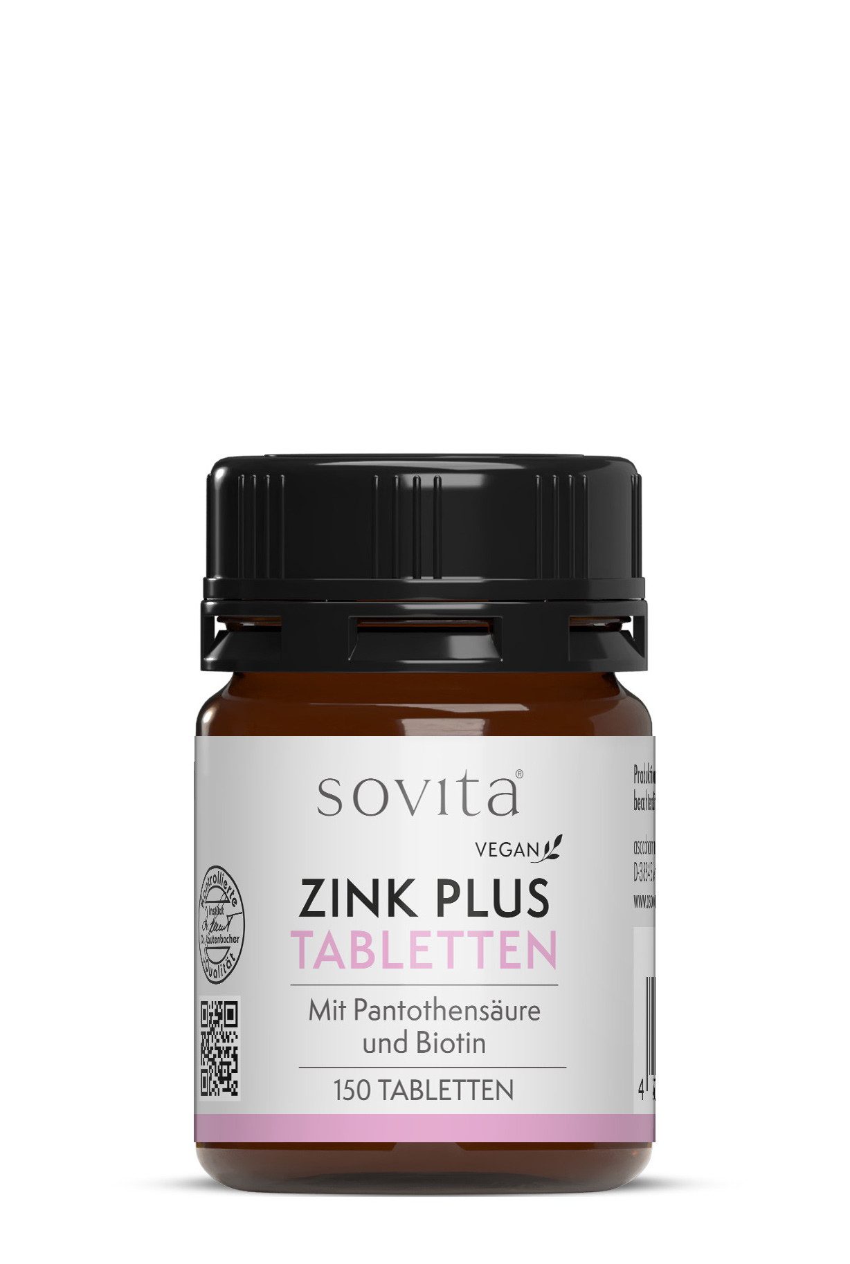 Ascopharm sovita Zink Plus Tabletten, 150 vegane Tabletten 1, 1 er