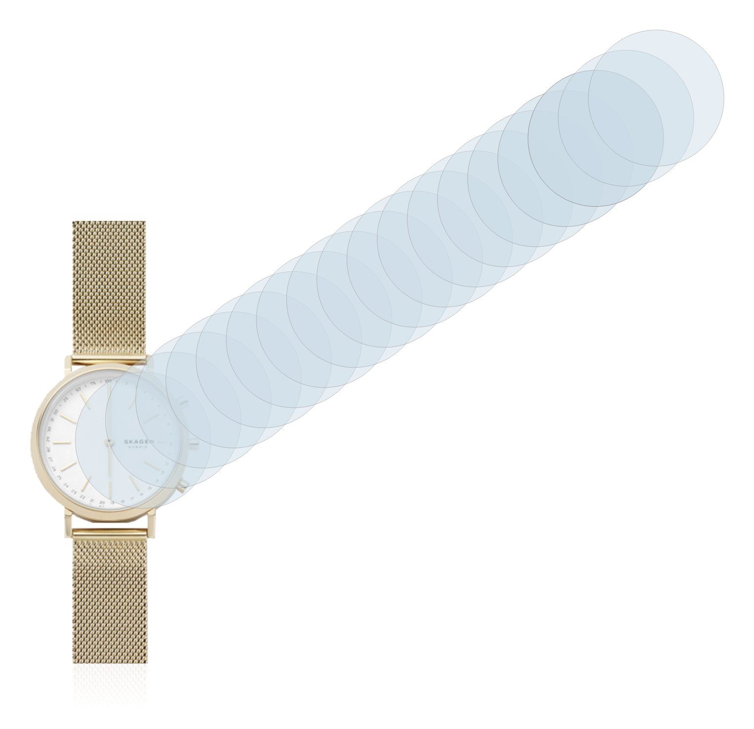 Hybrid smartwatch mini hald clearance