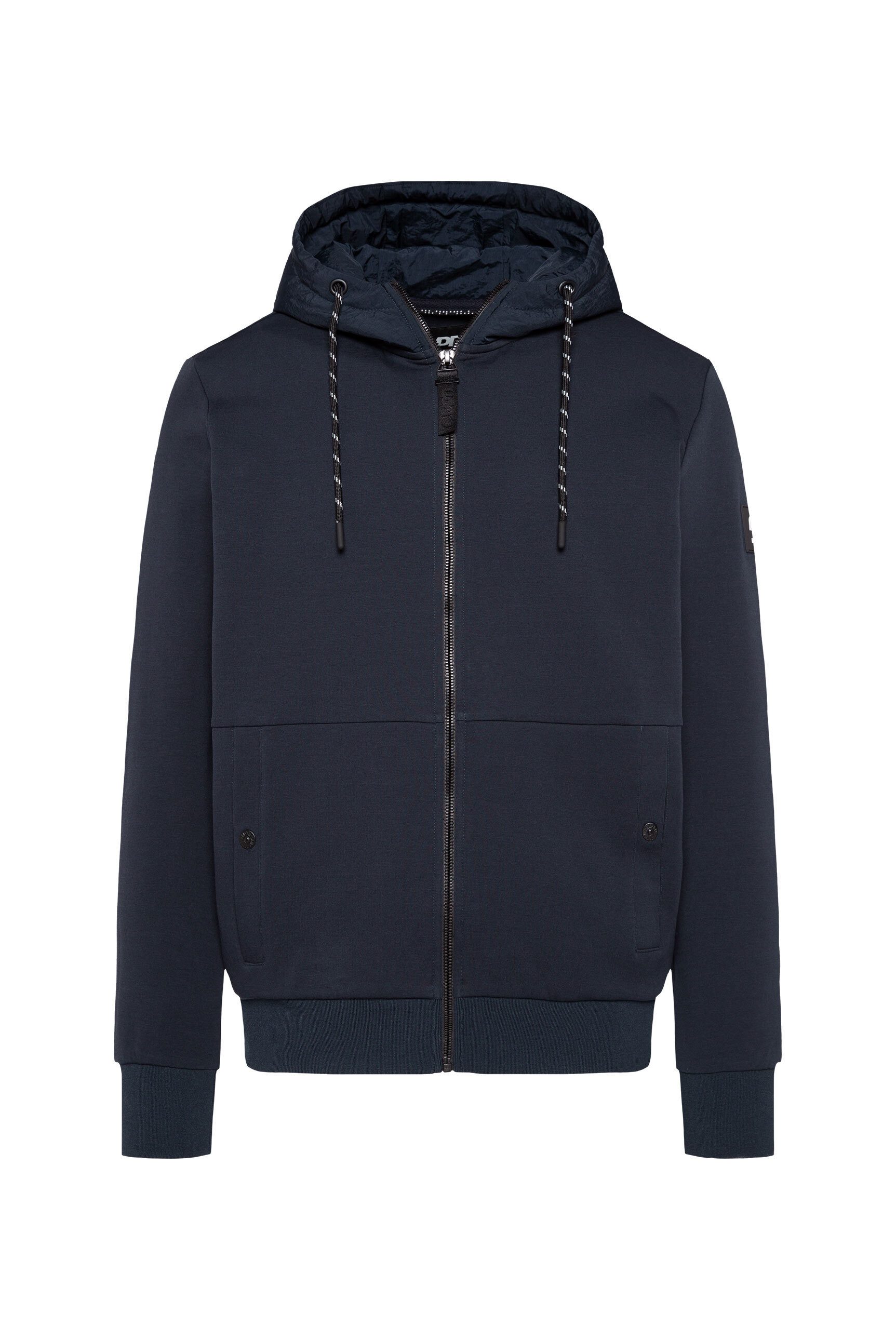 CMPD Kapuzensweatjacke mit Baumwolle