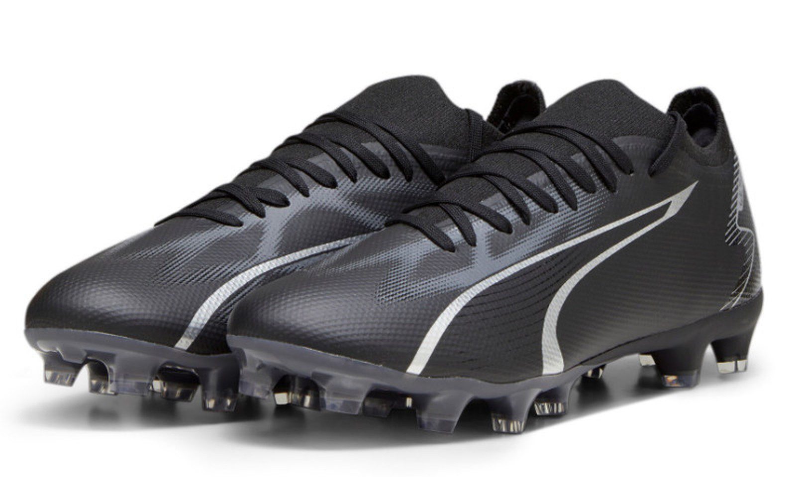 PUMA Puma ULTRA MATCH FG/AG Black-Asphalt Fußballschuh (Paar)