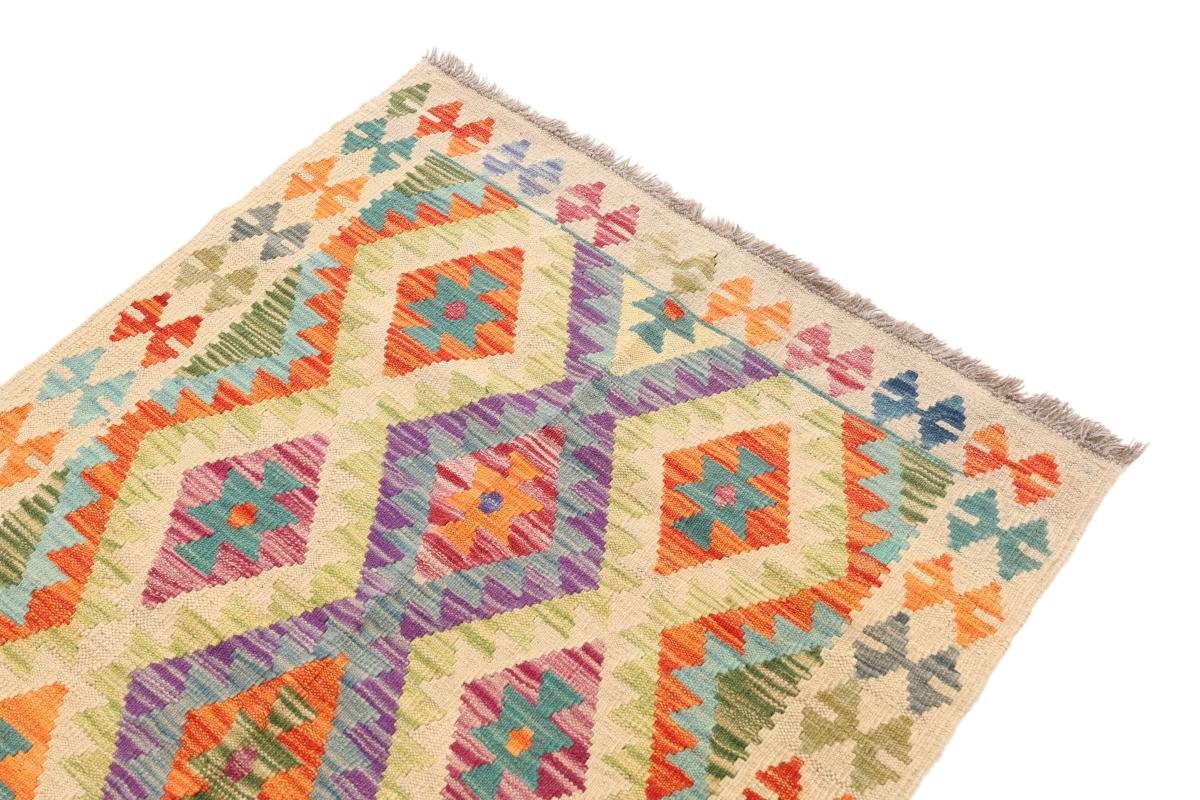 Orientteppich Kelim Afghan 87x132 Handgewebter Nain rechteckig, Höhe: 3 Trading, Orientteppich, mm