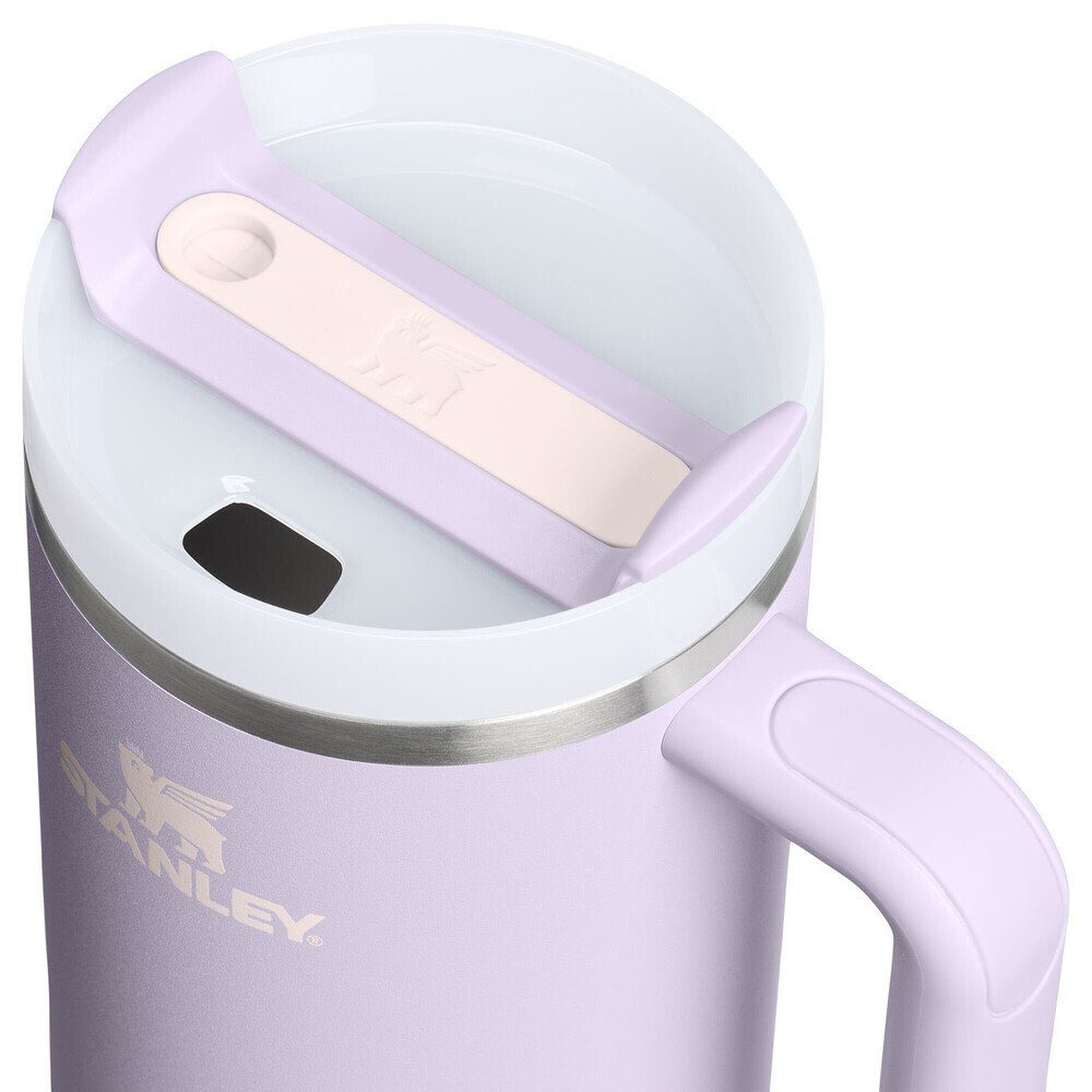 STANLEY Tumbler-Glas Tumbler H2.0 FlowState™ 1,18 l Quencher® Purple Dust, Recycelter 18/8-Edelstahl