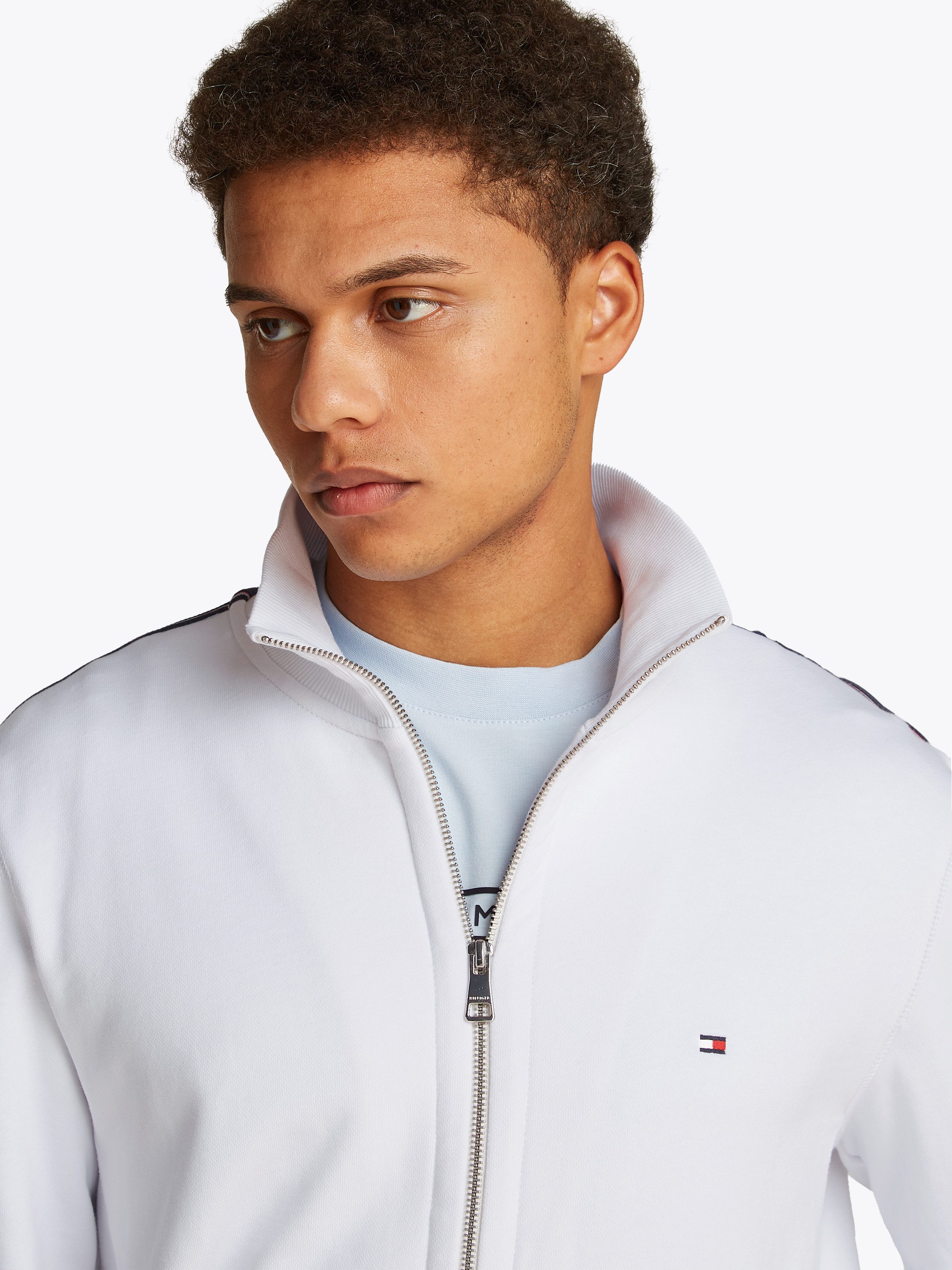Tommy Hilfiger Sweatjacke GLOBAL STRIPE ZT günstig online kaufen