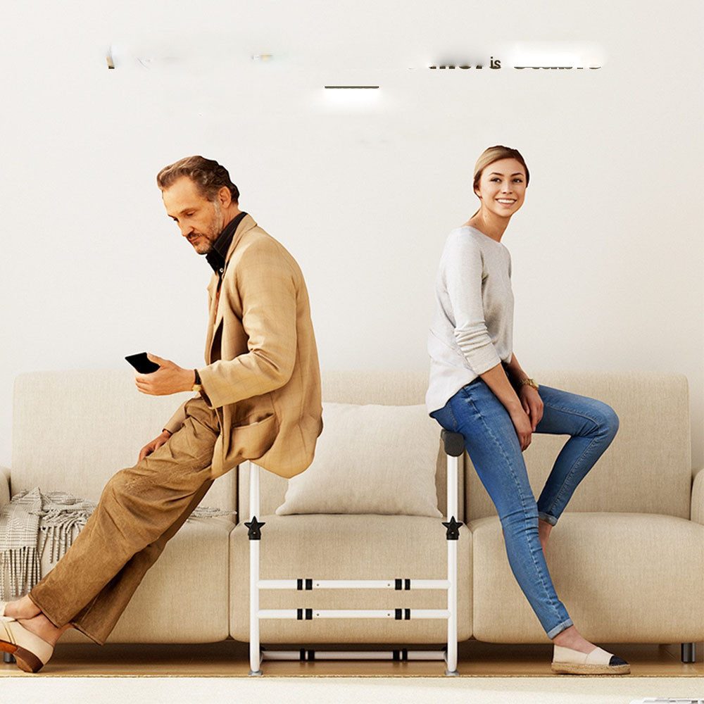 GarveeMore Bett - Aufstehhilfe Kohlenstoffstahl Sofa Stand-Up Assistive Armlehne für die Älteren
