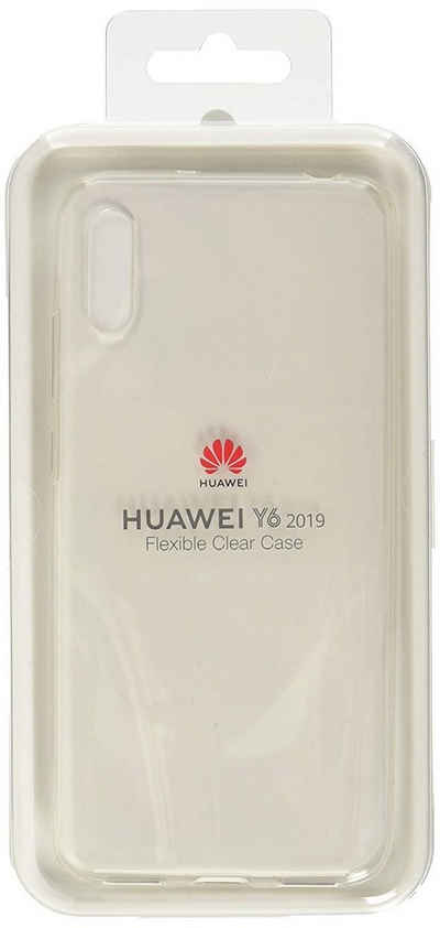 Huawei Handyhülle »Original Huawei Y6 2019 TPU Silikonhülle in Transparent«