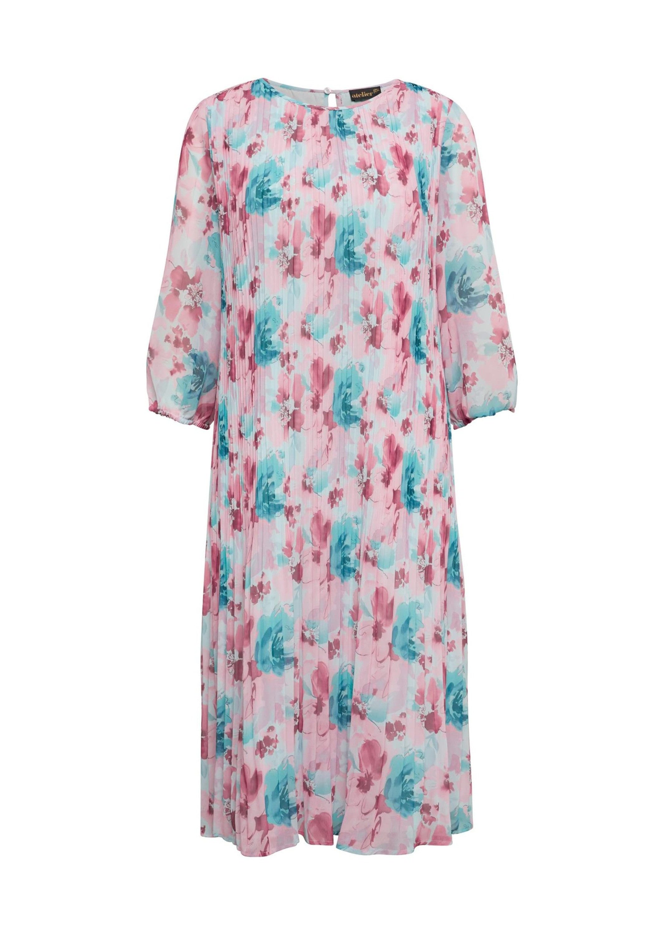 Abendkleid Kurzgröße: Aufregend plissiertes Kleid