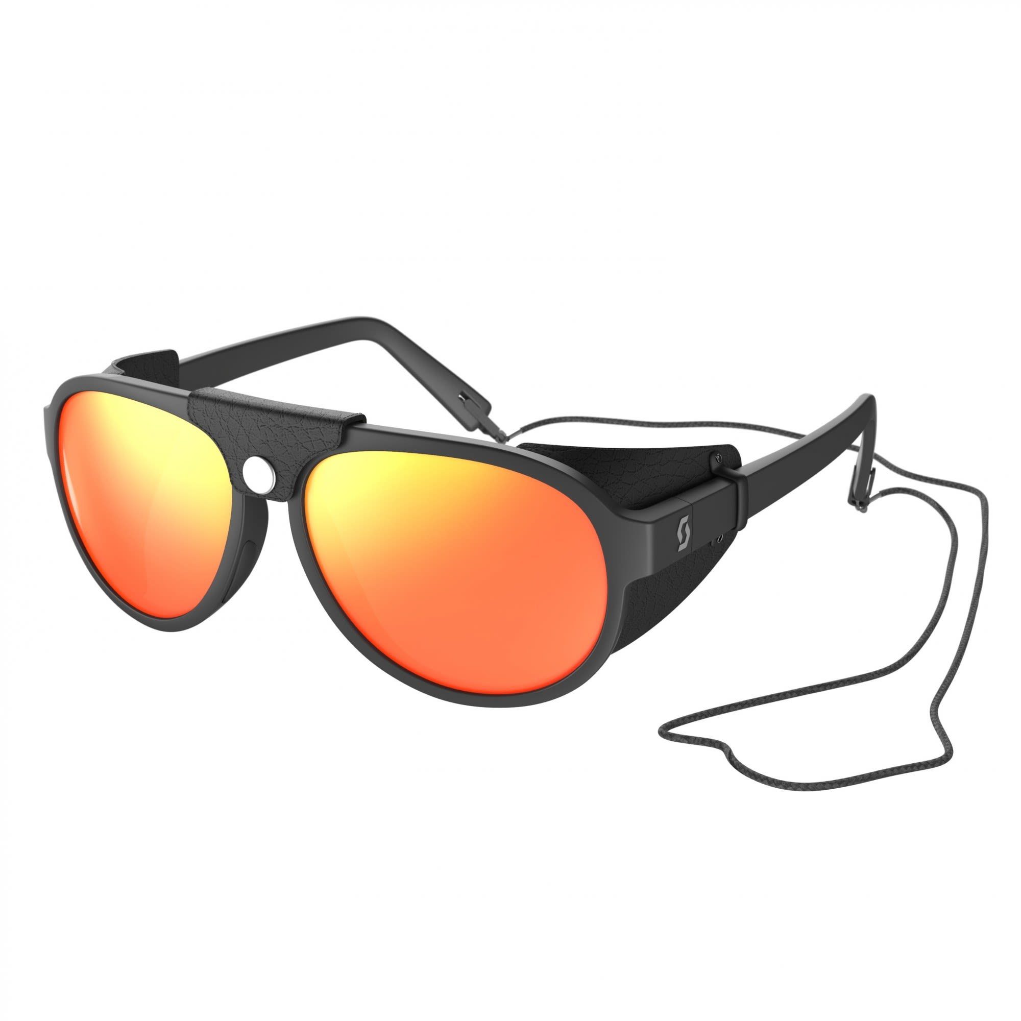 Scott Sportbrille Scott Cervina Sunglasses Accessoires Black - Red Chrome