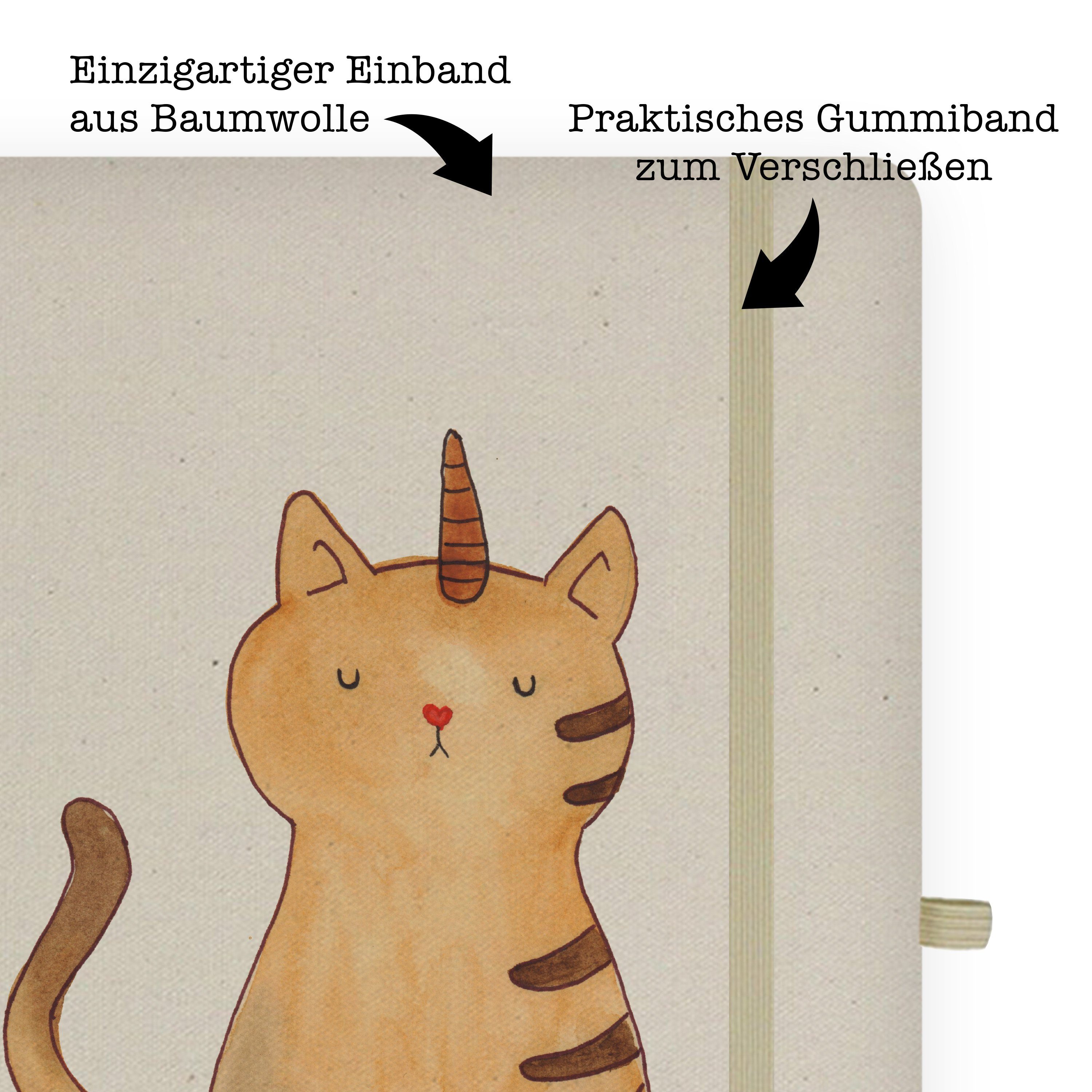 Notizbuch Panda Eintragebuch, & Mr. Geschenk, & Skizze Katze - Transparent Mr. Panda Einhorn Mrs. Pegasus, - Mrs.