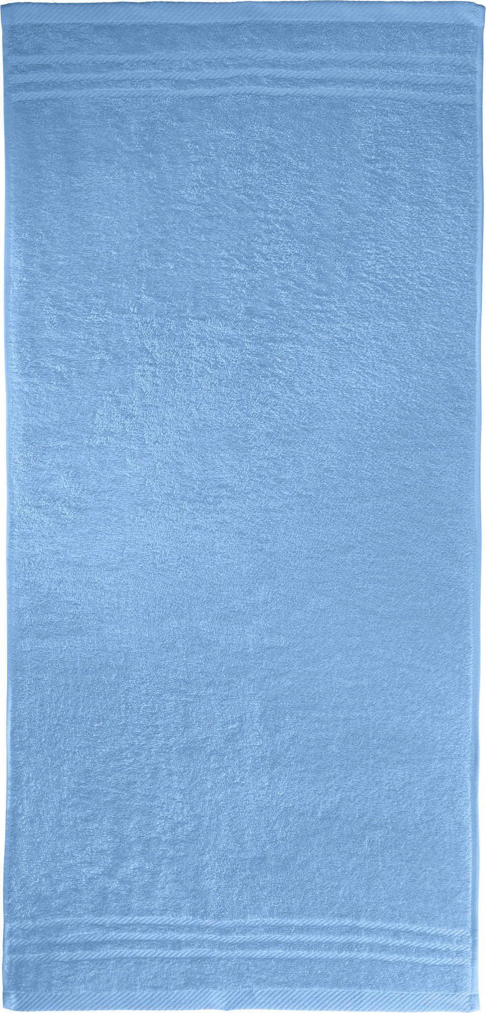 REDBEST Handtuch Handtuch "New York", Frottier (1-St), Walk-Frottier Uni hellblau