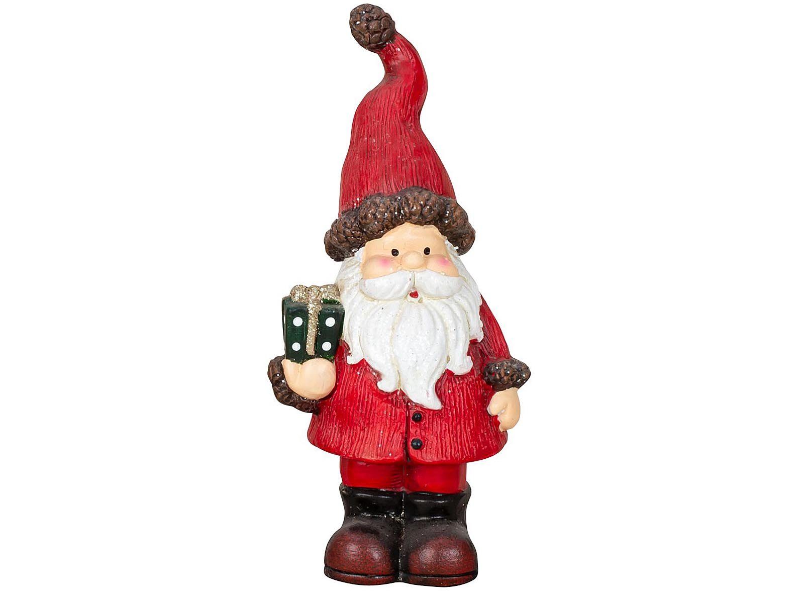 Mel-O-Design Weihnachtsmann 2956 Nikolaus rot stehend (1 St), weihnachtliche Deko