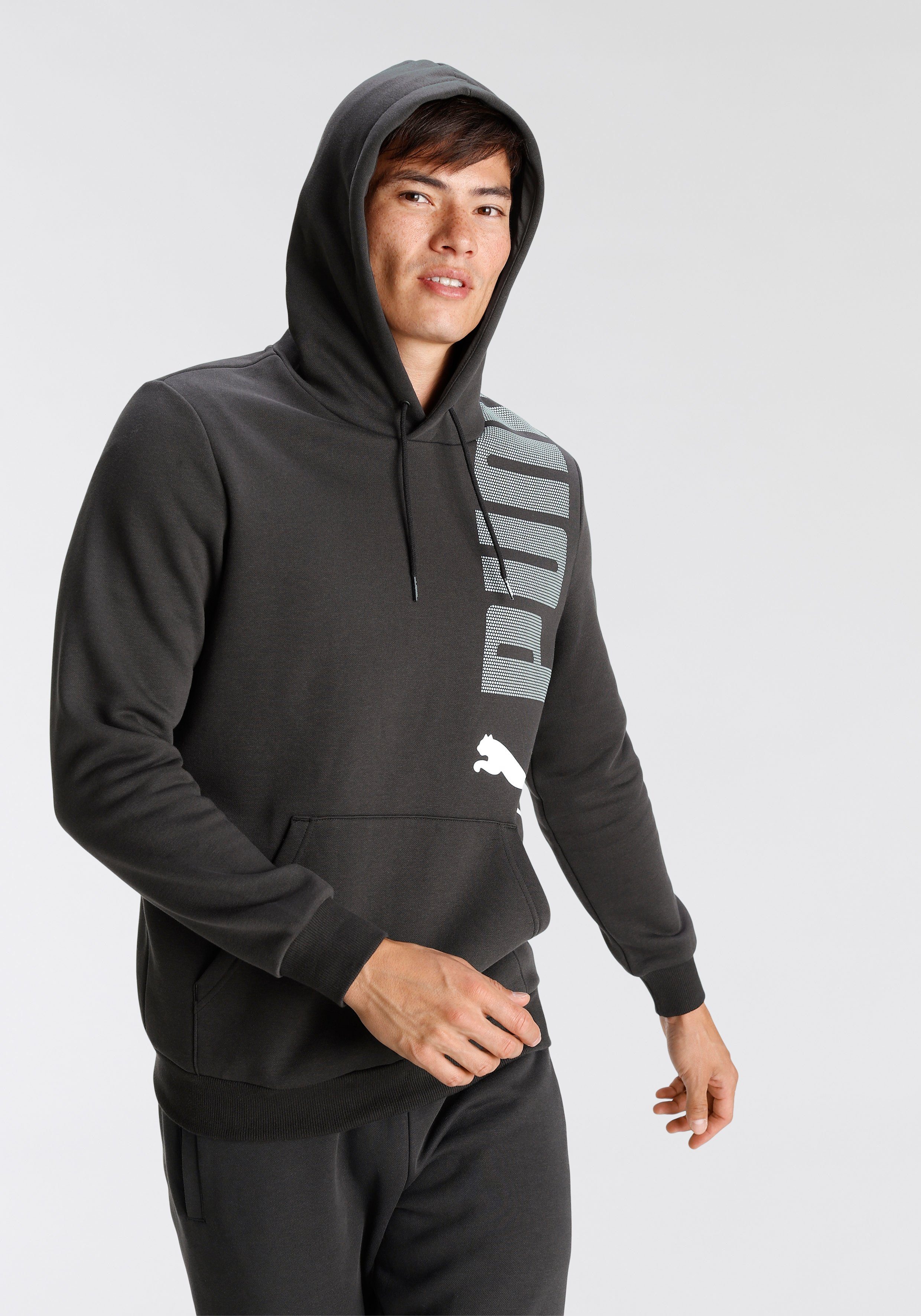 PUMA Kapuzensweatshirt schwarz