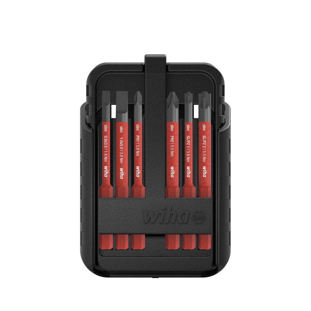 Schraubendreher Bit Set slimBit electric, in slimBit-Box, 15-teilig