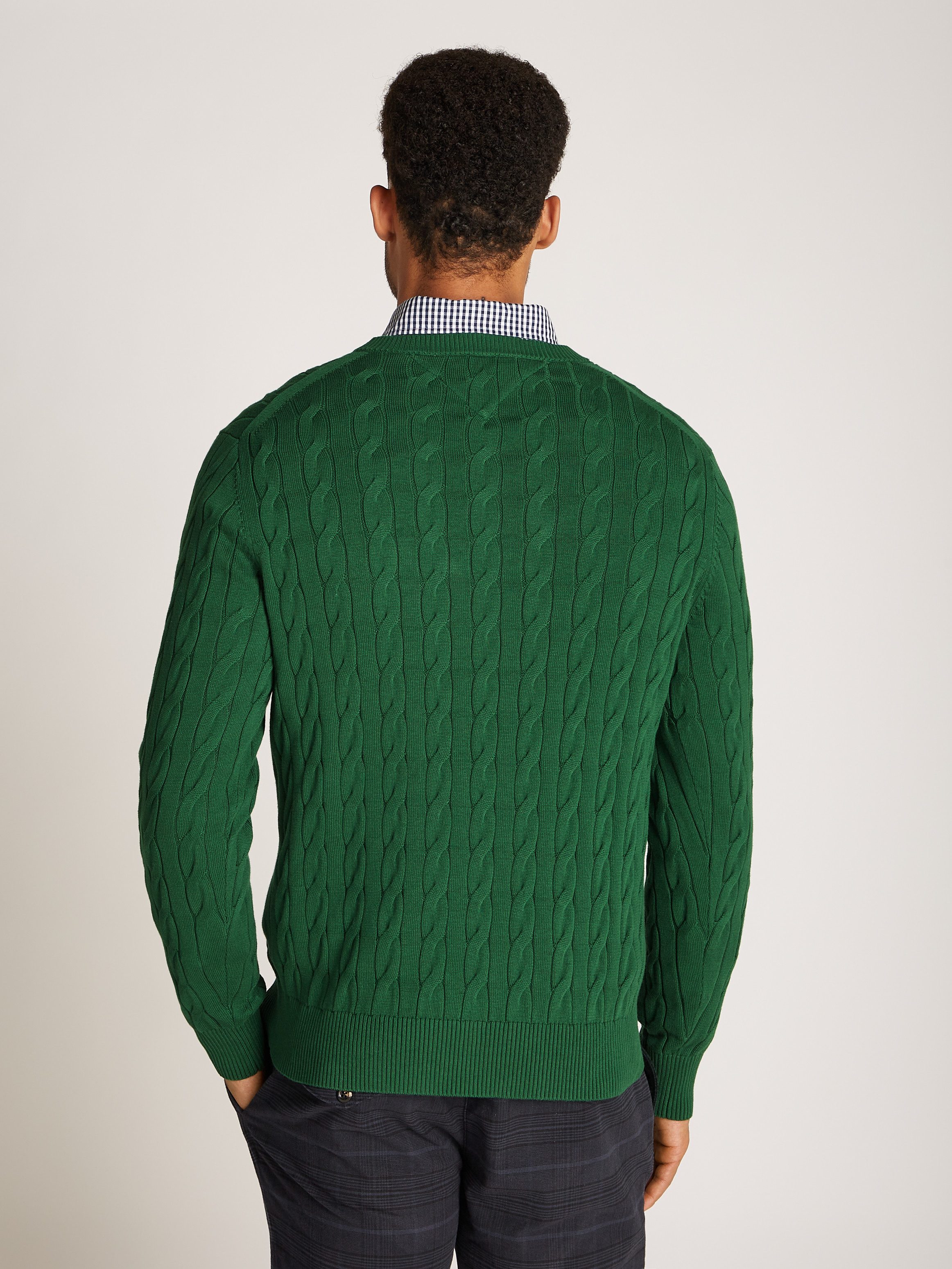 Tommy Hilfiger Strickpullover CLASSIC CABLE CREW günstig online kaufen