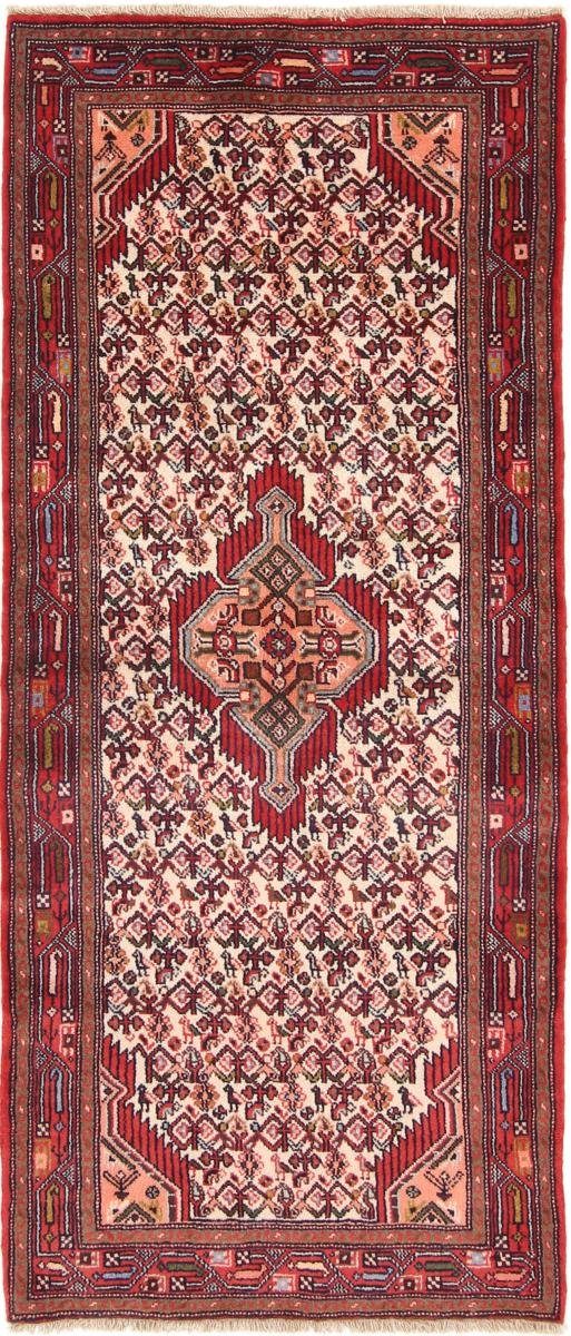 Orientteppich Hamadan 82x189 Handgeknüpfter Orientteppich / Perserteppich Läufer, Nain Trading, rechteckig, Höhe: 8 mm