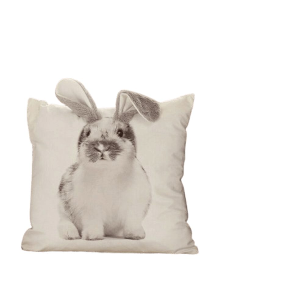 Home-trends24.de Kissenhülle Schlappohr Kissen Bezug Deko Ostern Hase Oster günstig online kaufen