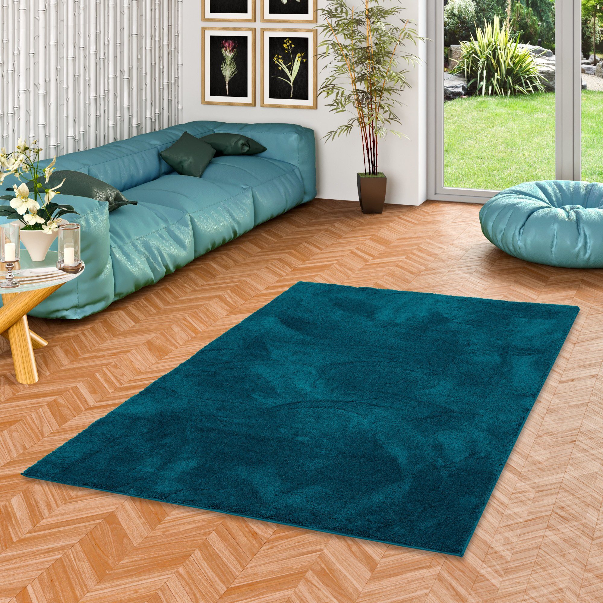 Pergamon Hochflor-Teppich Hochflor Langflor Super Soft Teppich Silky, Recht günstig online kaufen