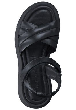 Tamaris 1-28704-42 003 Black Leather Sandale