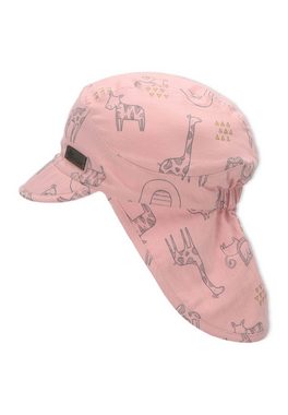 Sterntaler® Schirmmütze Schirmmütze Nacken (1-St., Caps für Kinder aus Baumwolle mit UV- Schutz) Mütze mit Nackenschutz und Größenregulierungsband