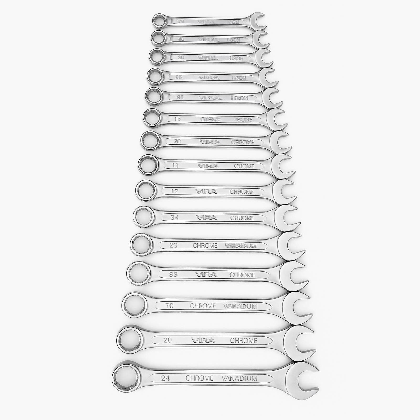 Würth Maulschlüssel Würth Ring-Maulschlüssel-Set metrisch 17-teilig SW 6-22 Typ 071330141