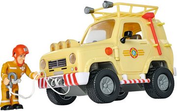 SIMBA Spielzeug-Auto Feuerwehrmann Sam, 4x4 Geländewagen, mit Lichteffekten