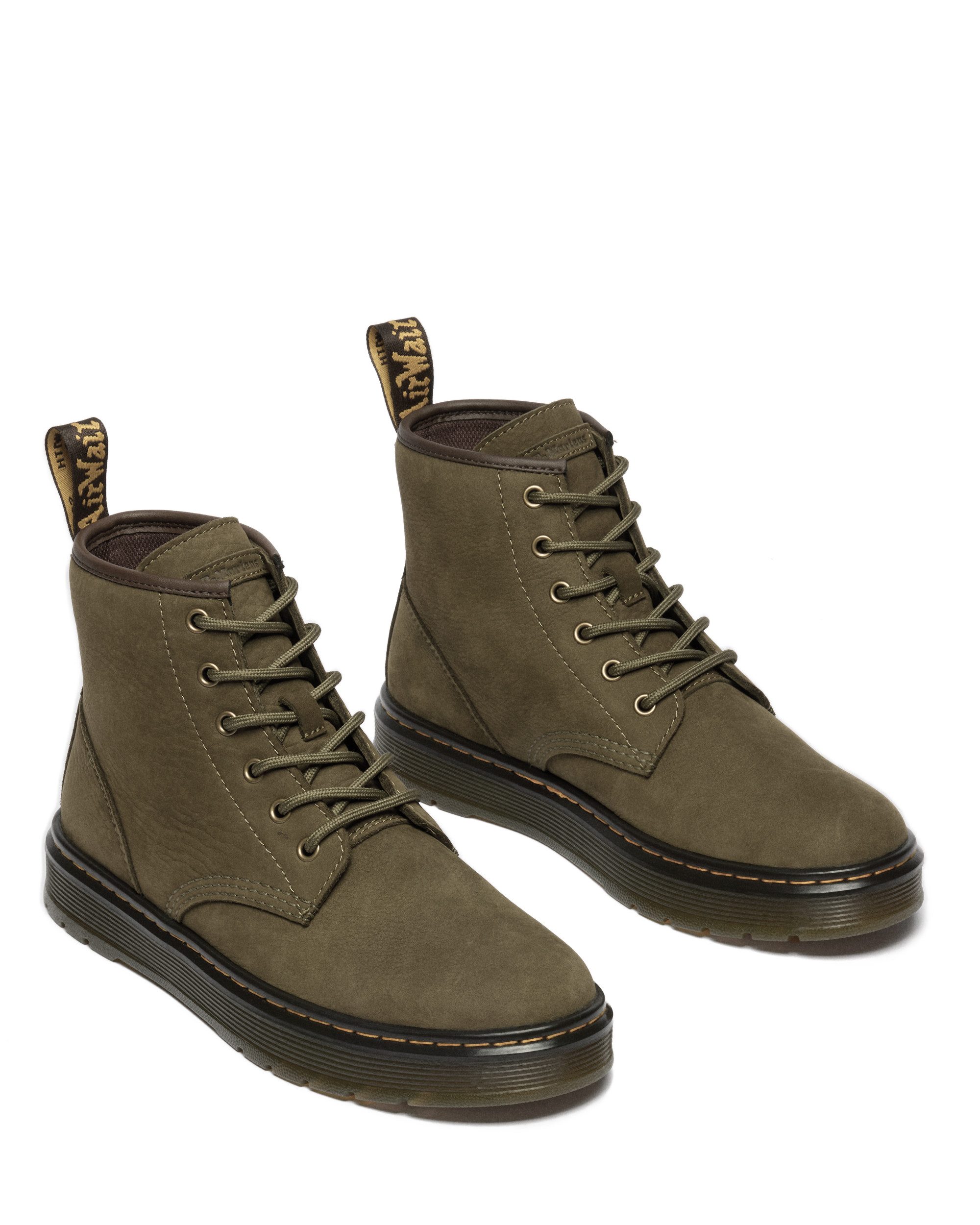 DR. MARTENS Brookline Schnürboots Schnürstiefelette mit durchgängiger Laufsohle