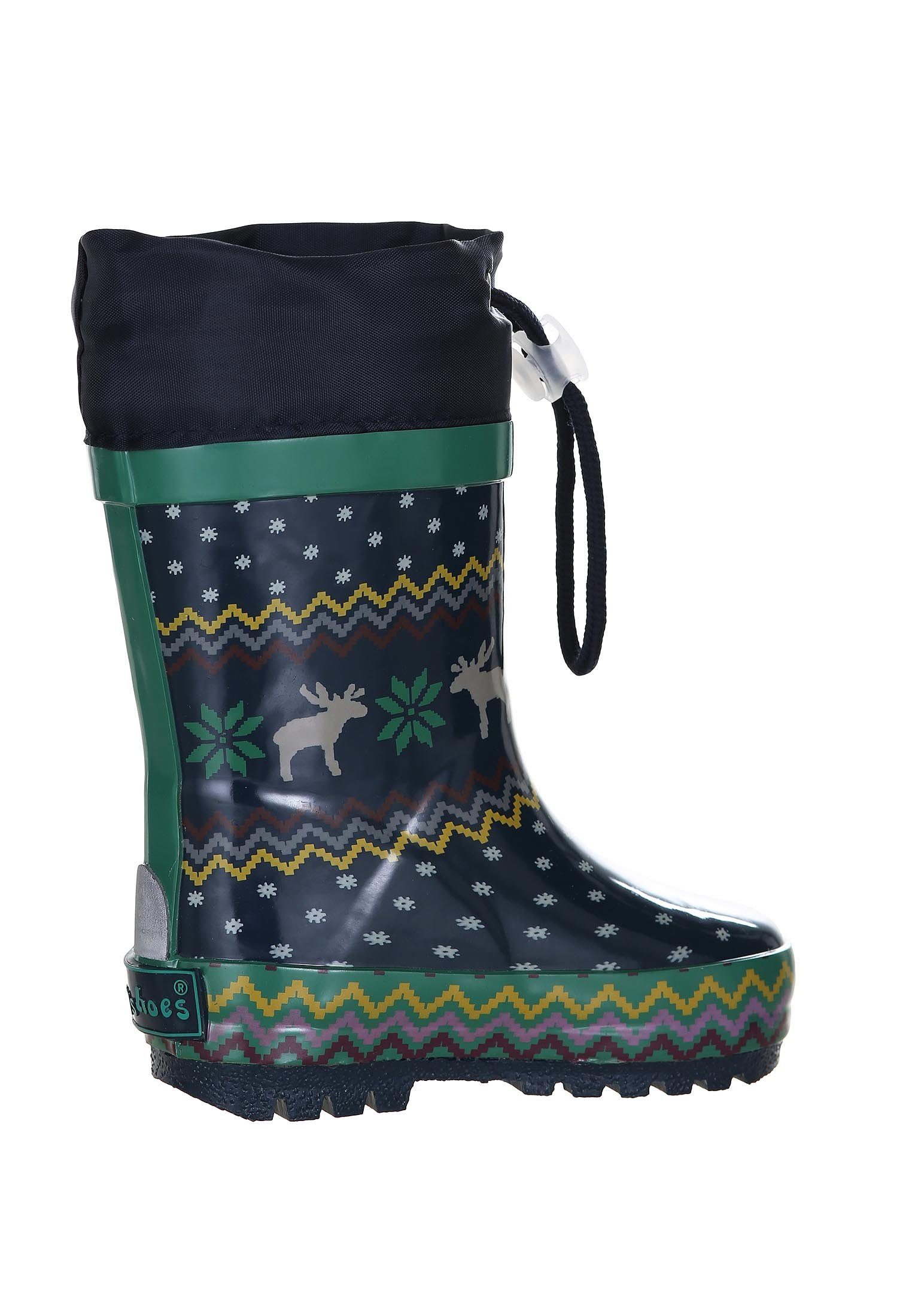 Playshoes Gummistiefel Norweger gefüttert Gummistiefel