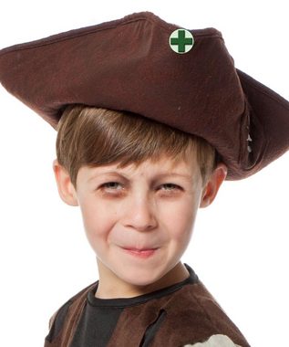 Karneval-Klamotten Piraten-Kostüm Freibeuter Piratenkapitän mit Hut und Pistole, Kinderkostüm Seeräuber Jungen Pirat