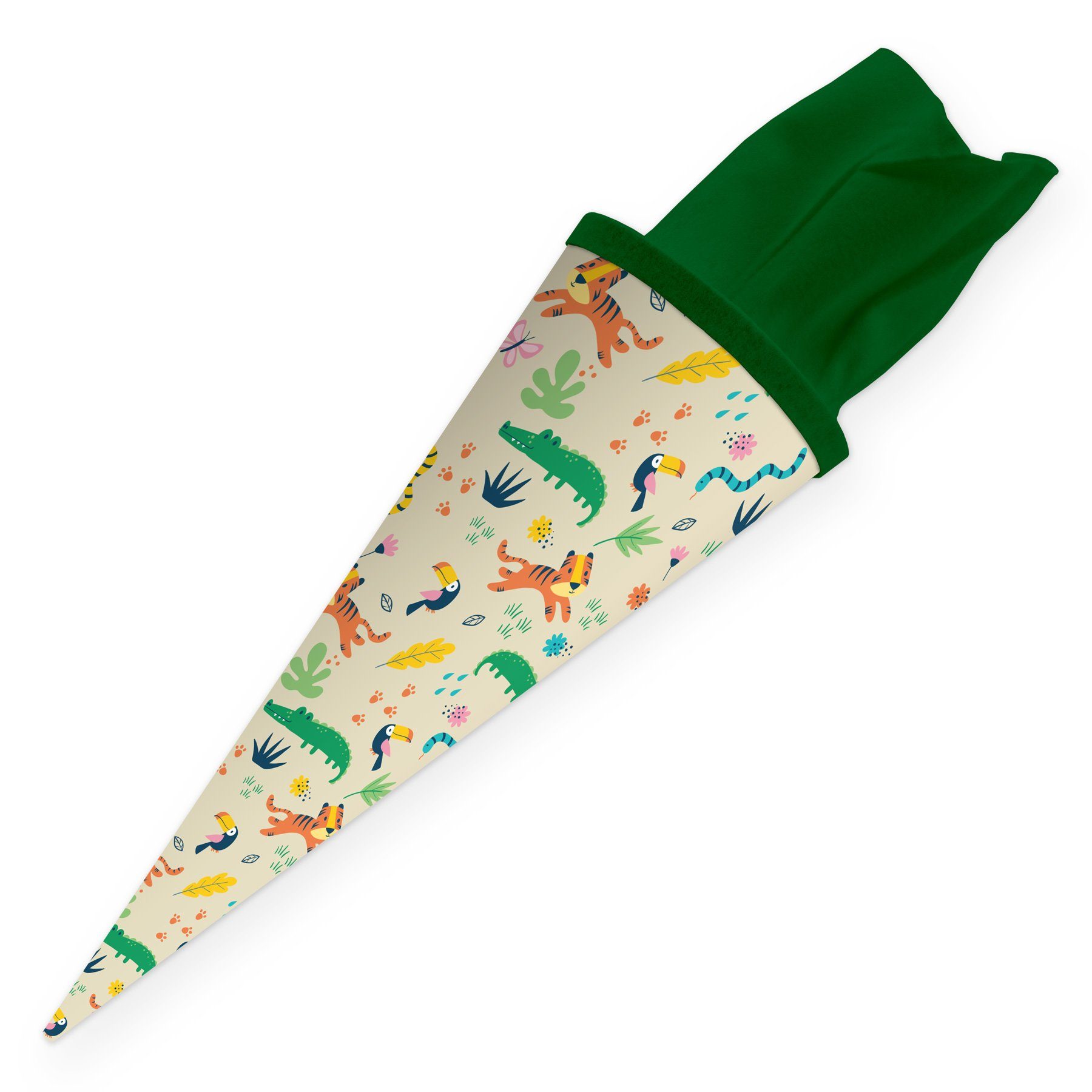 itenga Schultüte itenga Geschwister Schultüte 35cm "Dschungeltiere"