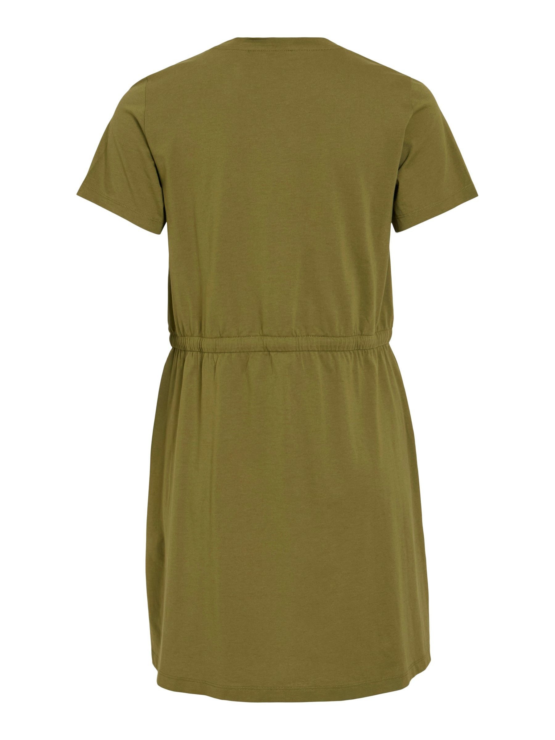 Vila Shirtkleid Klassische Passform mit Taillenband günstig online kaufen