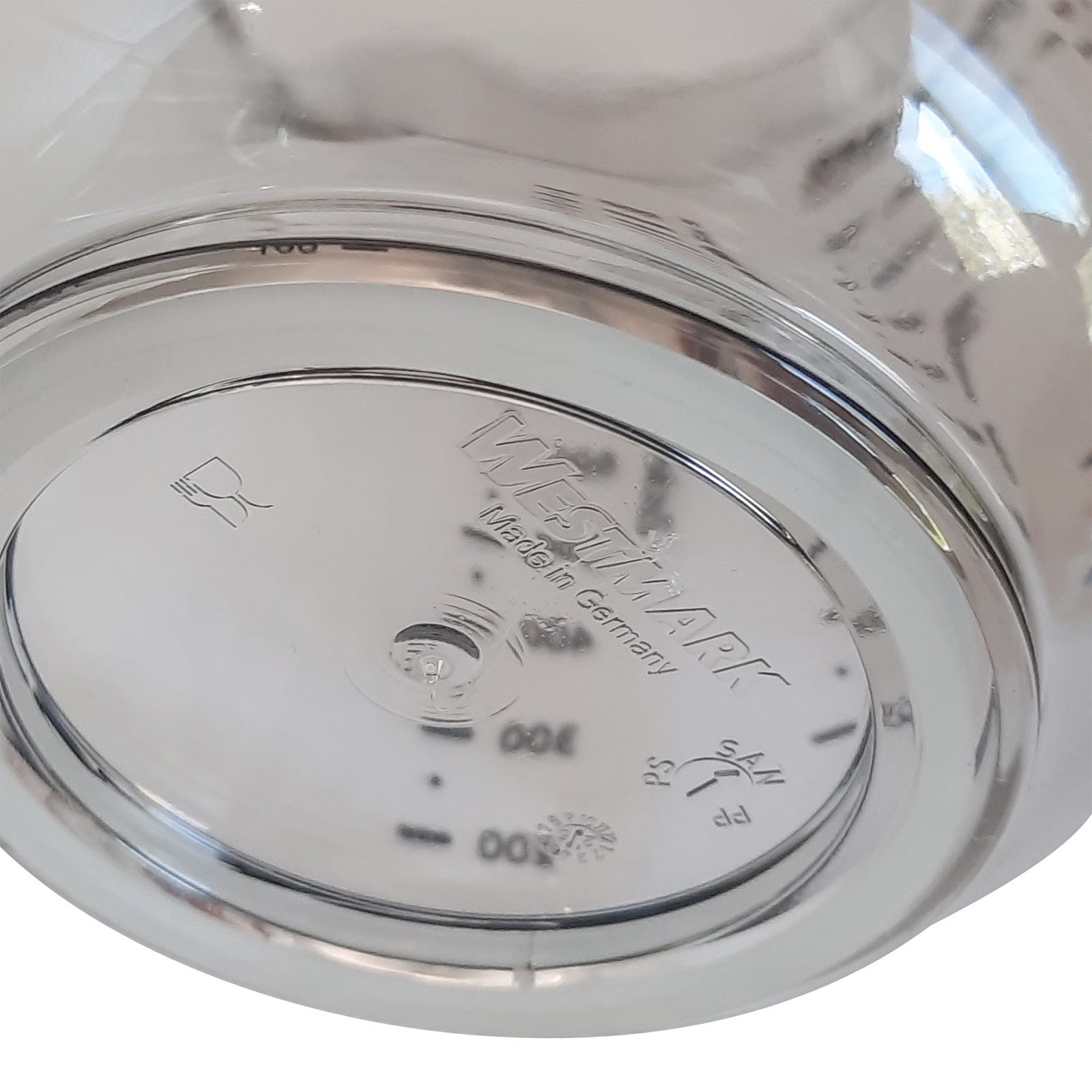 WESTMARK Messbecher mit mehrsprachigen Messskalen & verschiedenen Maßeinheiten, Volumen:, SAN