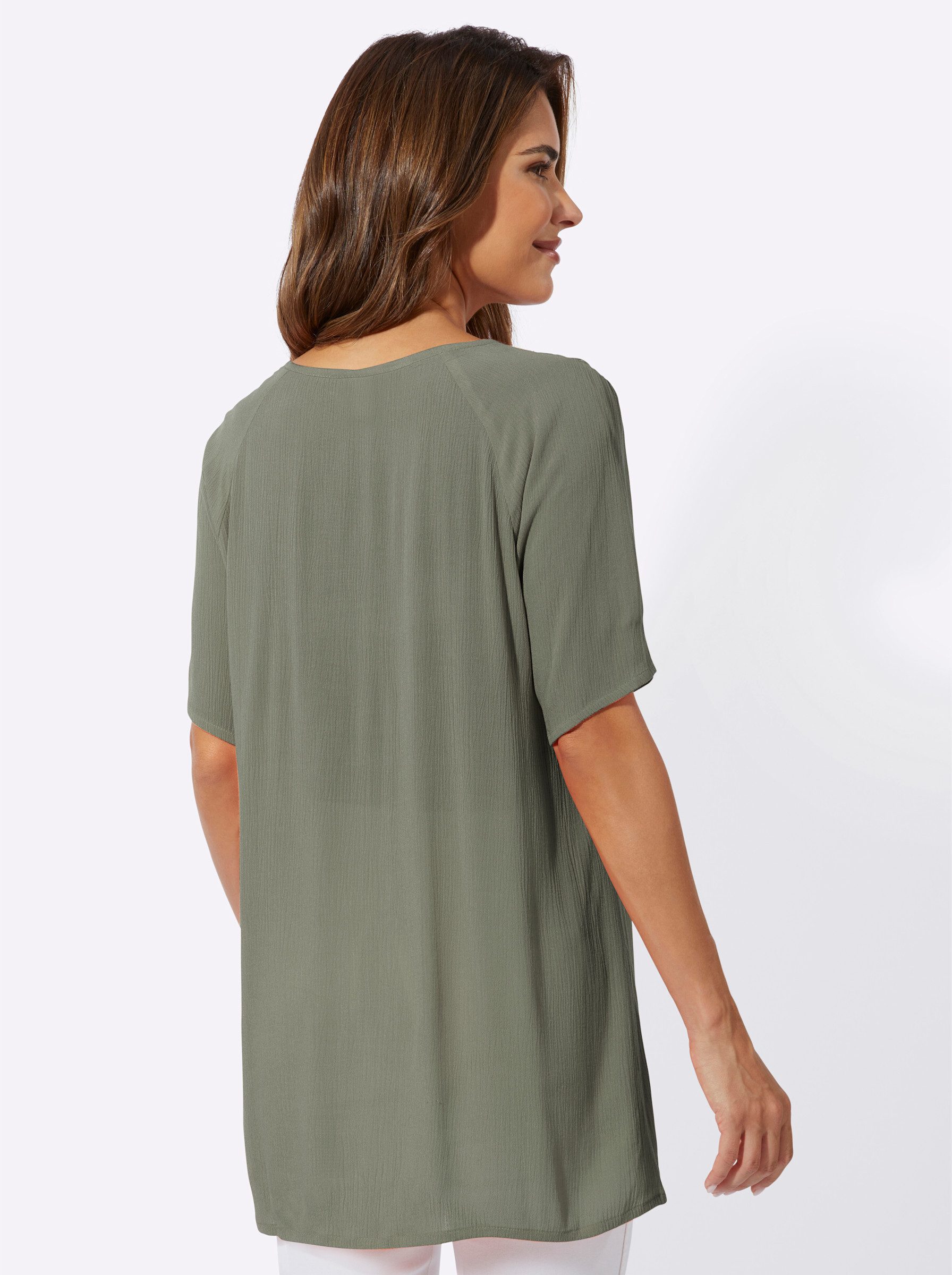 Sieh an! Klassische Bluse Tunika günstig online kaufen