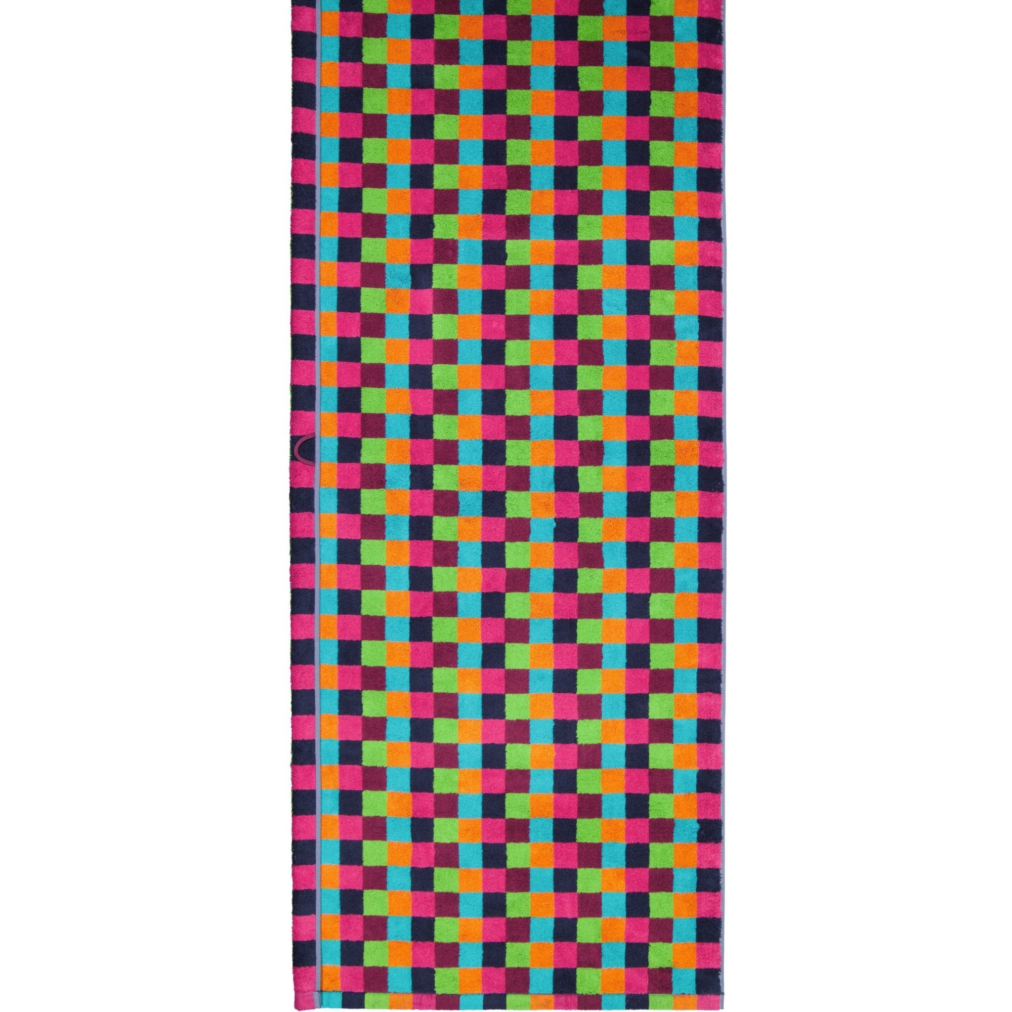 100% 7047, Cawö Baumwolle - Karo Life multicolor 84 Handtücher Style