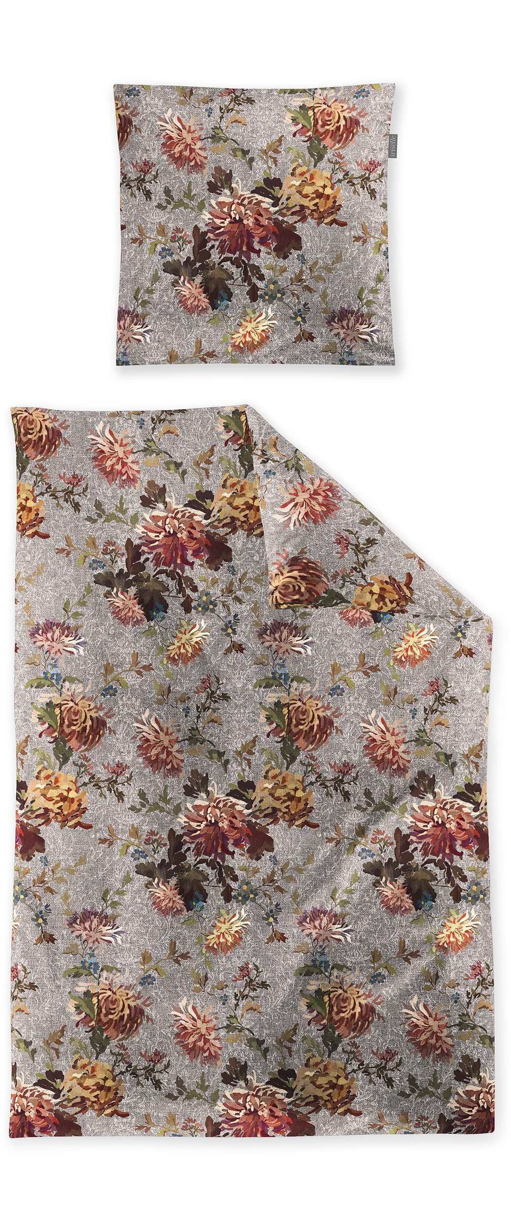 Irisette Bettwäsche Zobel 8552, Biber, 2 günstig online kaufen