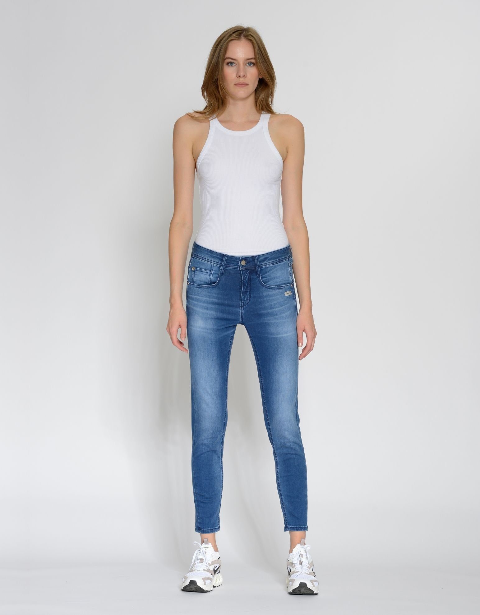 GANG 5-Pocket-Jeans - relaxed fit Jeans - 94AMELIE CROPPED-Gang 1