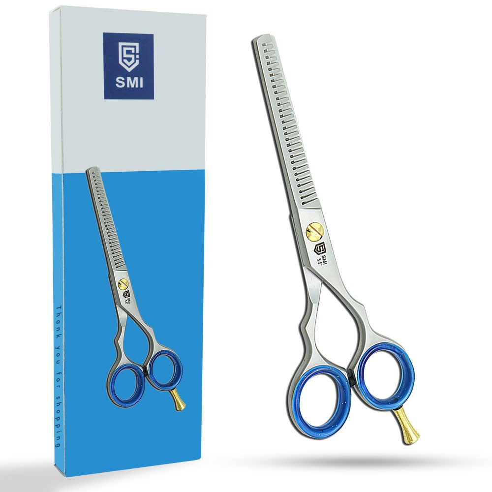 SMI Haarschere Effilierschere 5,5 zoll Ausdünnschere Haarschere Friseurschere