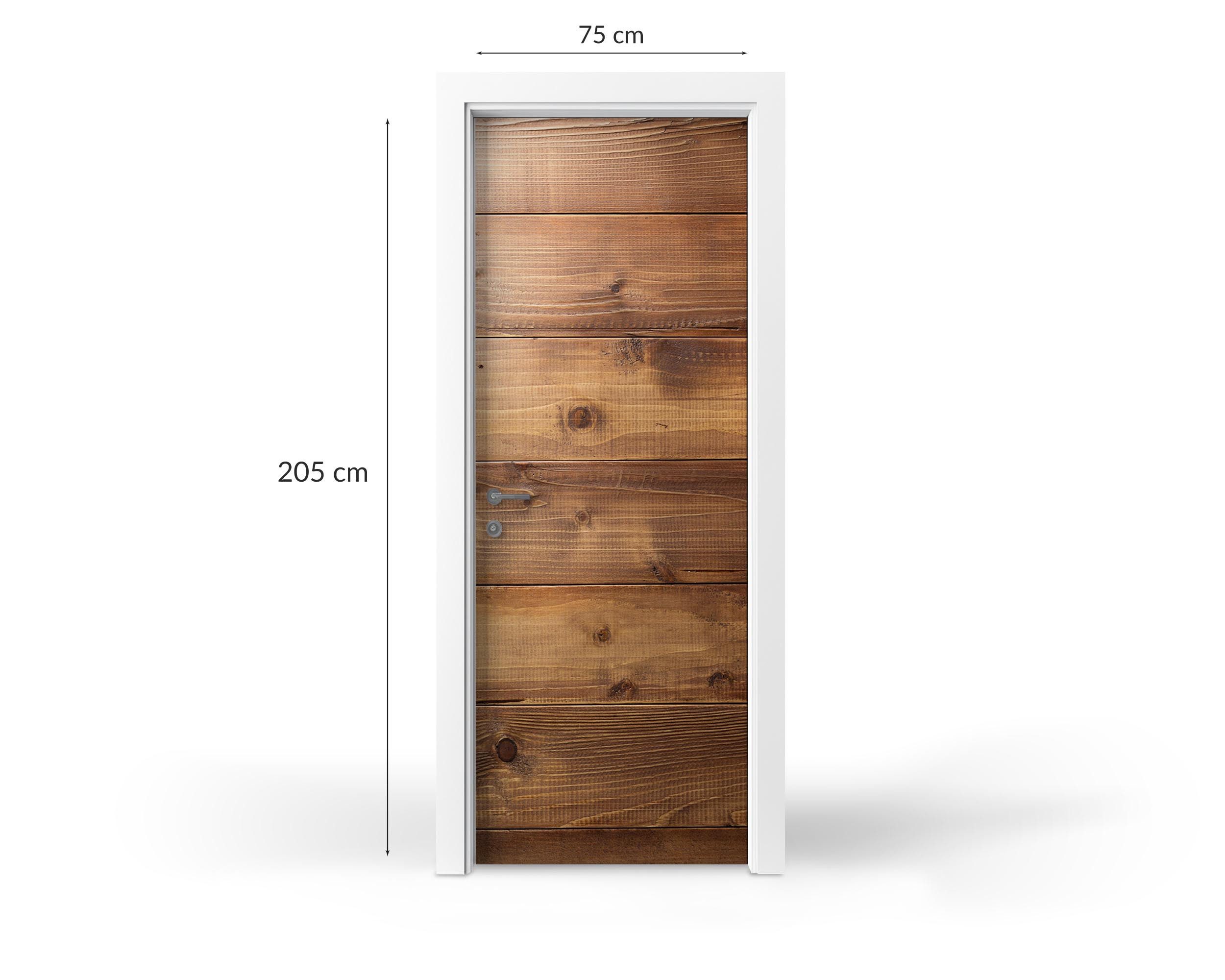 Tulup Türtapete Aufkleber Selbstklebend Türaufkleber Dekor Tapete Türdekoration