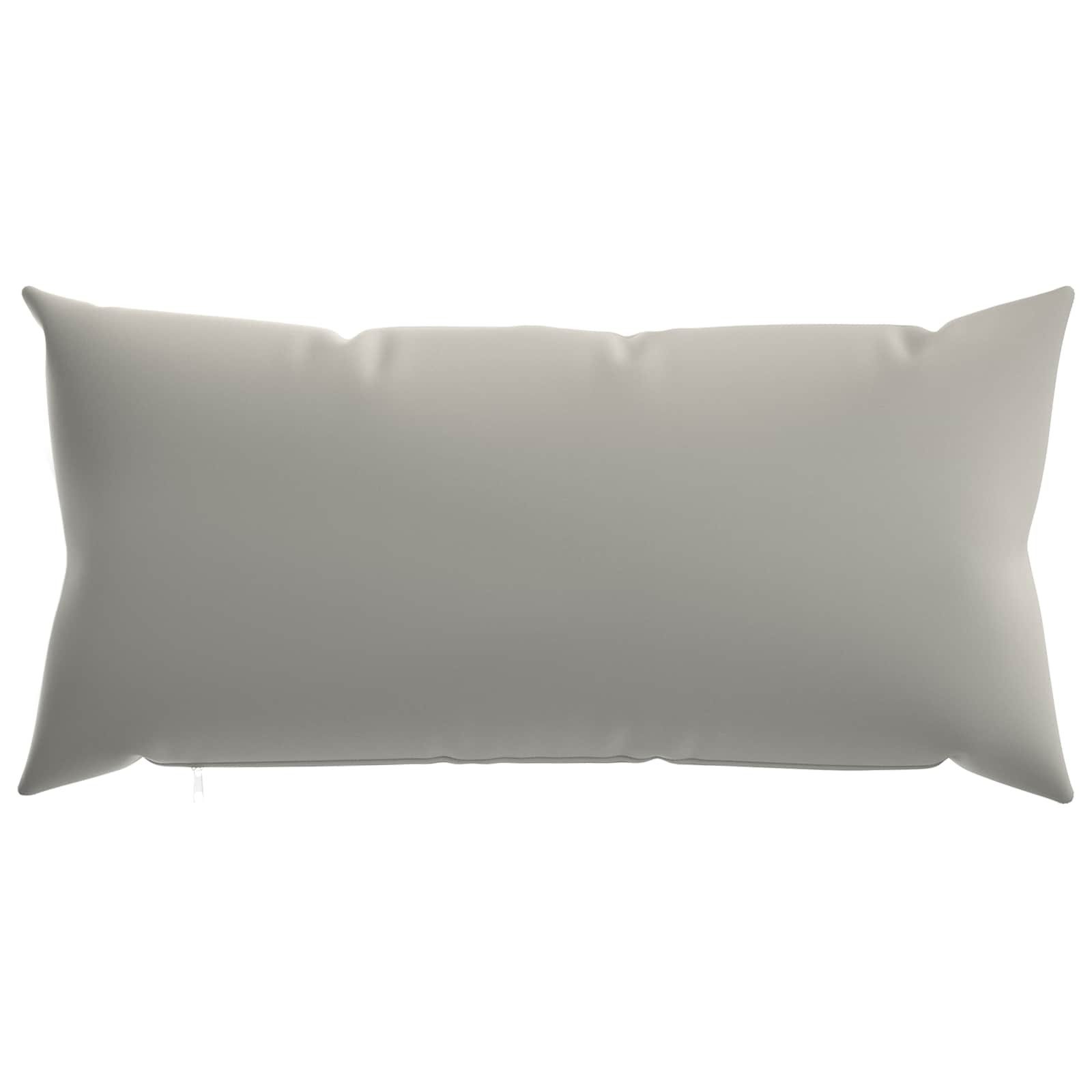 vidaXL Kissenbezug Kissenbezug 2 pcs HEERLEN Grau 40 x 80 cm Polyester, (2 Stück) – Bild 3 von 5