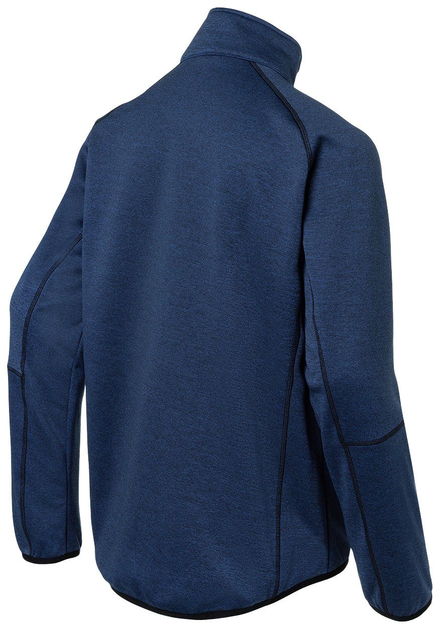 Sweat Kübler Softshell dunkelblau Sweatjacke Jacke