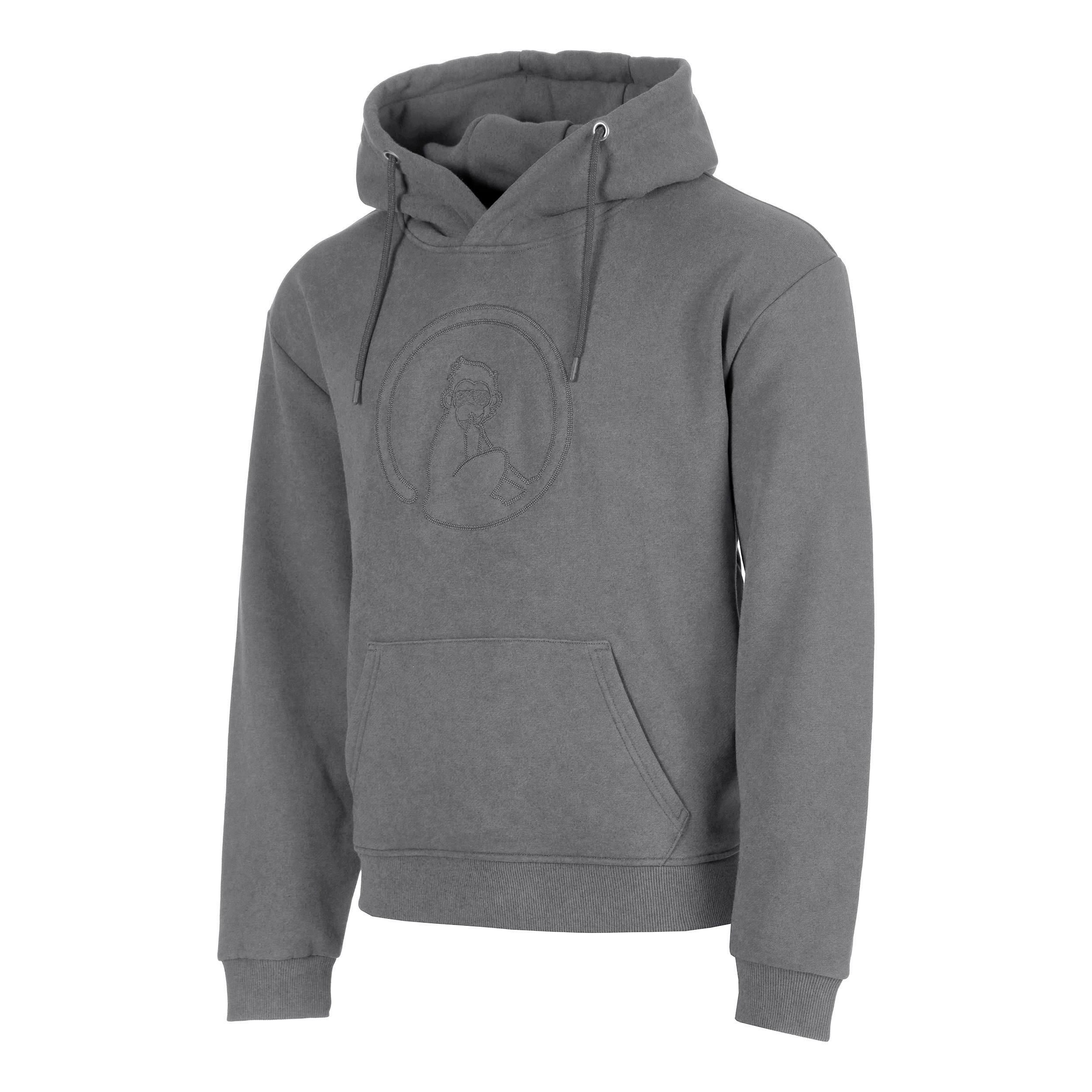 Quiet Please Kapuzensweatshirt Crush Washed Out Loose Fit
