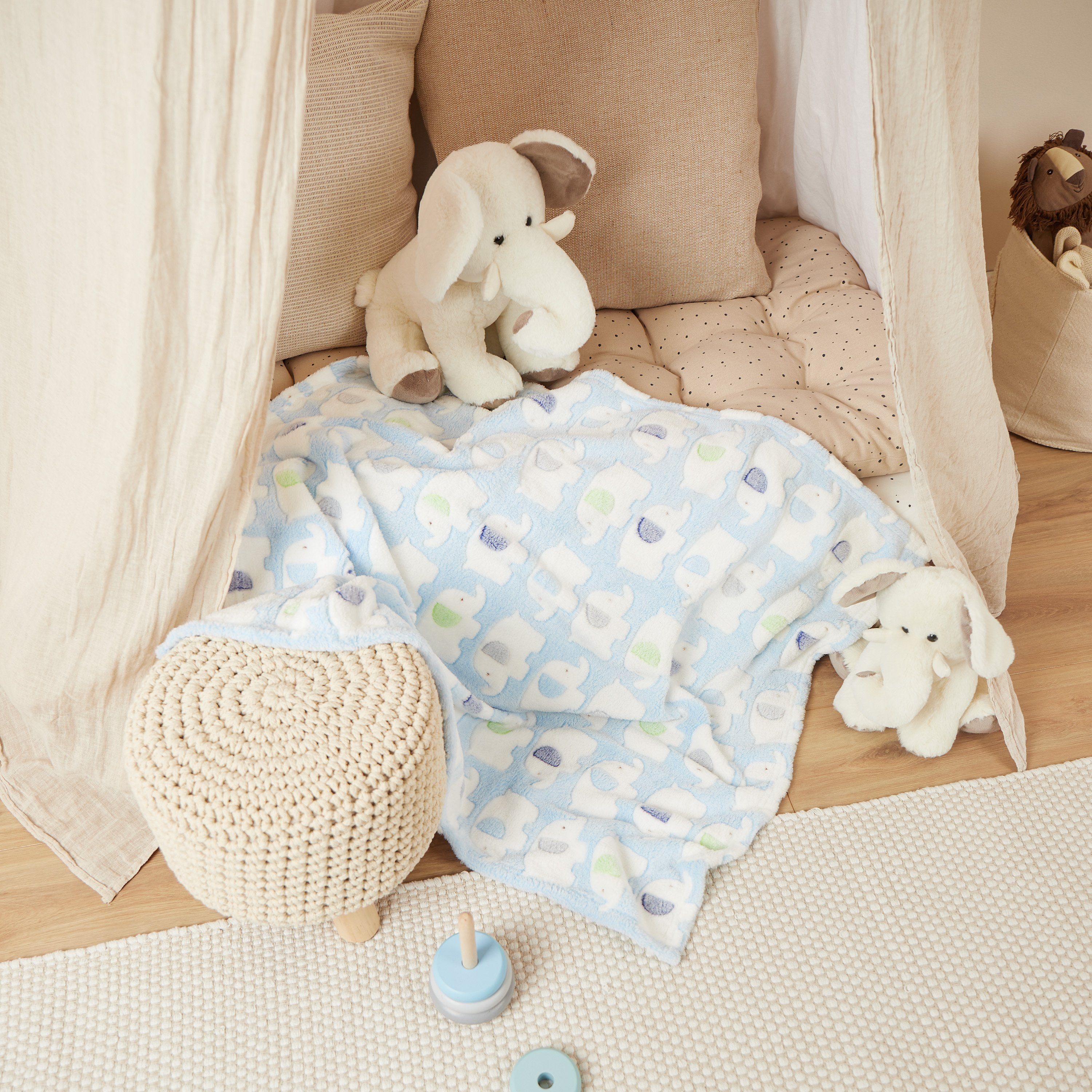 Baby Kuscheldecke Blanket Buggy Fleece Decke Tagesdecke Kinder Geschenk Geburt 