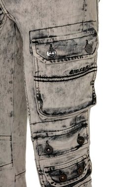 Cipo & Baxx Bequeme Jeans mit Cargo Taschen in Slim Fit