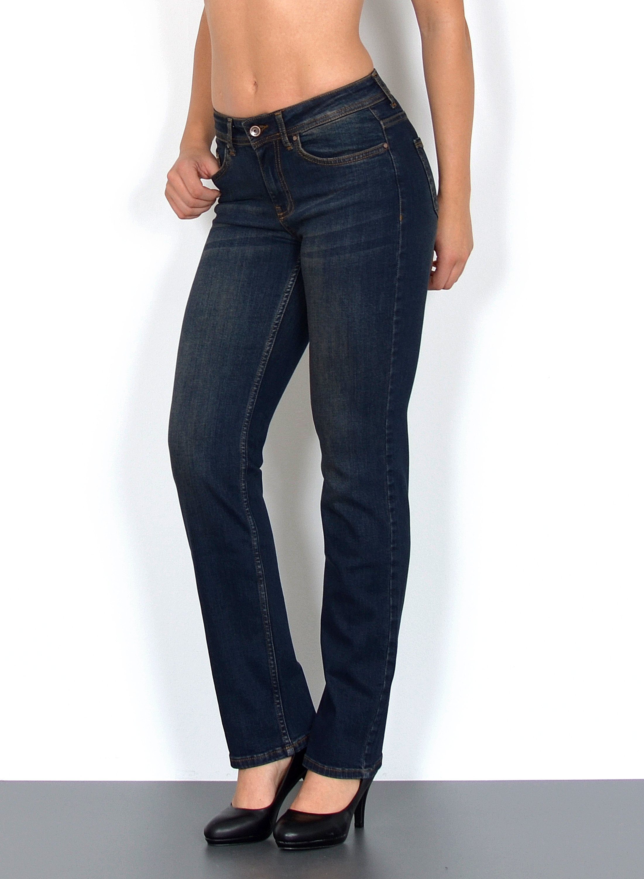 ESRA Straight-Jeans High Waist Straight Fit günstig online kaufen