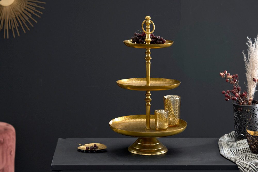riess-ambiente Dekoetagere ORIENT 50cm gold (Einzelartikel, 1 St), Metall · Küche · Wohnzimmer · Accessoires · Schmuck