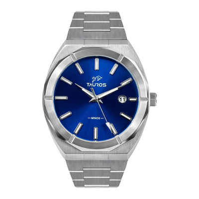 TAUROS Quarzuhr Herren Armbanduhr Herrenuhren Männeruhren Männer Uhren Luxusuhr, Designed in Deutschland inkl. Geschenkbox