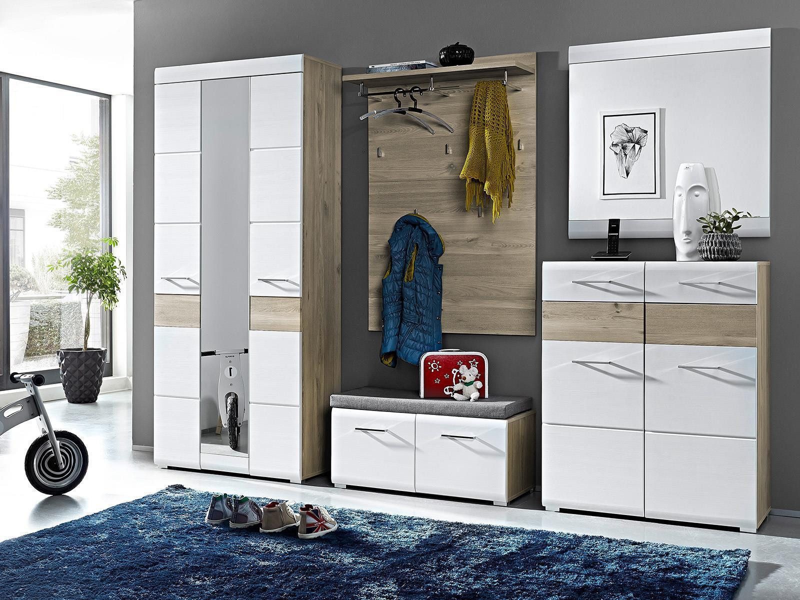 Innostyle Garderobenschrank 84 x 200 x 40 cm (B/H/T)