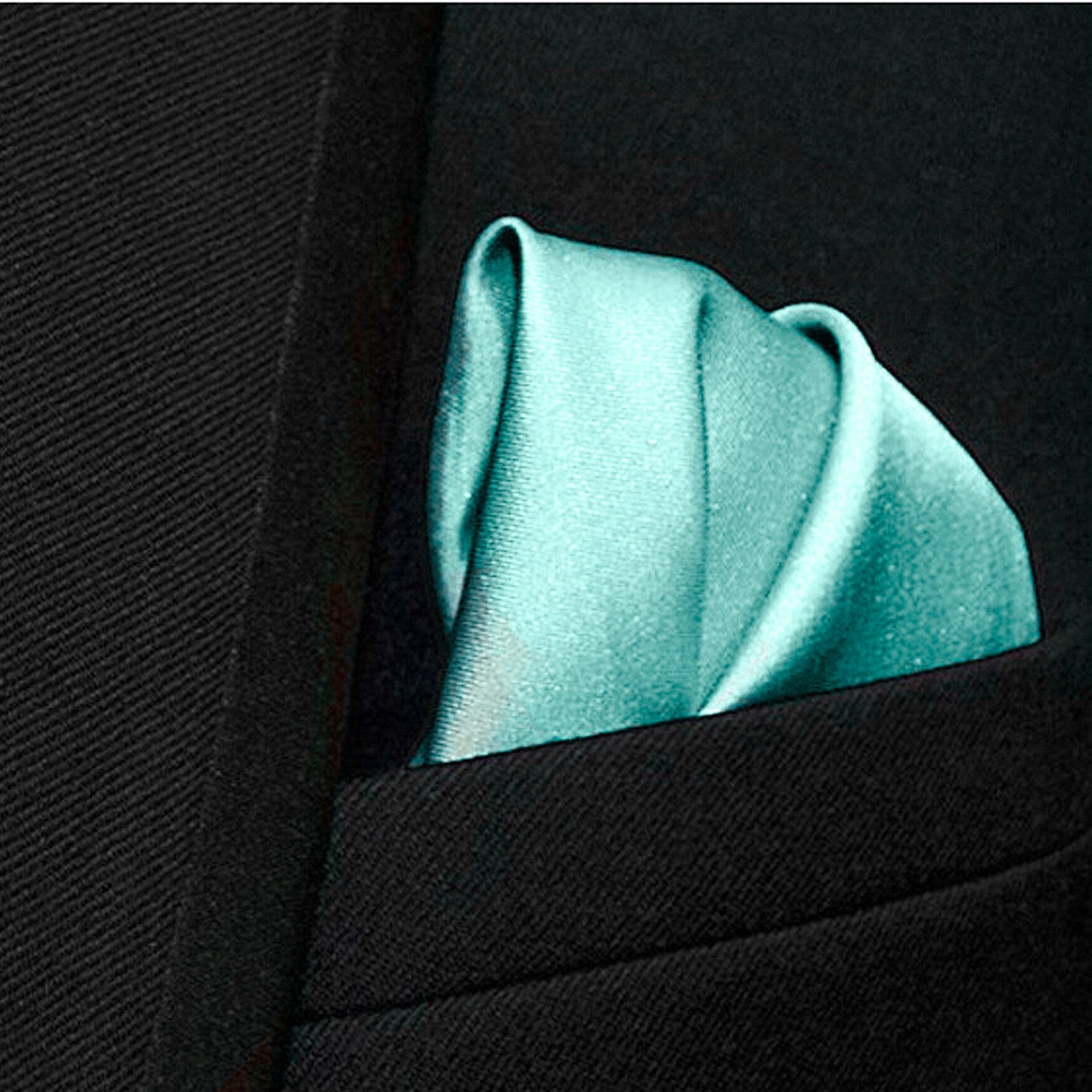 GASSANI Fliege Hochzeitsfliege, Herren-Schleife Kavalierstuch, Hochzeit Bräutigam (Set, 3-St., Fliegenset, mit Einstecktuch, Manschettenknöpfe) Uni, Seide-Touch-Finish, Vor-Gebunden Verstellbar