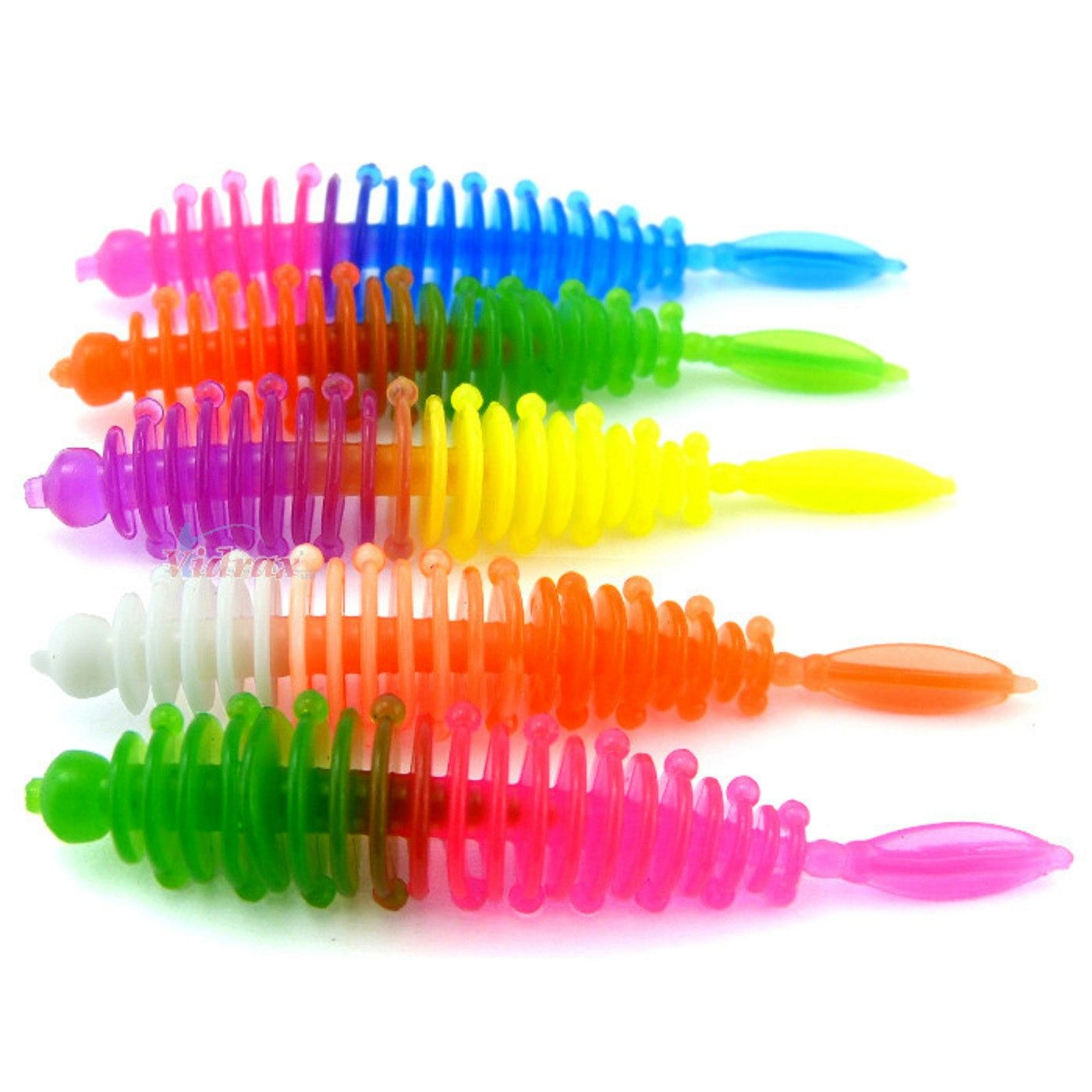 Behr Kunstköder Tortuga Ripple Body 5 St. Knoblauch Forelli Neutral Gummi, (5-St), extrem Fängig