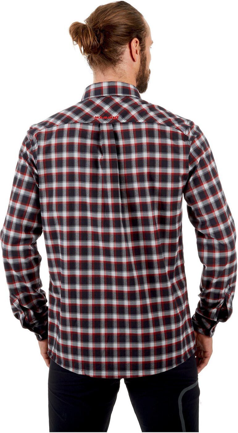 Mammut Outdoorhemd Belluno Tour Longsleeve Shirt Men PHANTOM-MAGMA