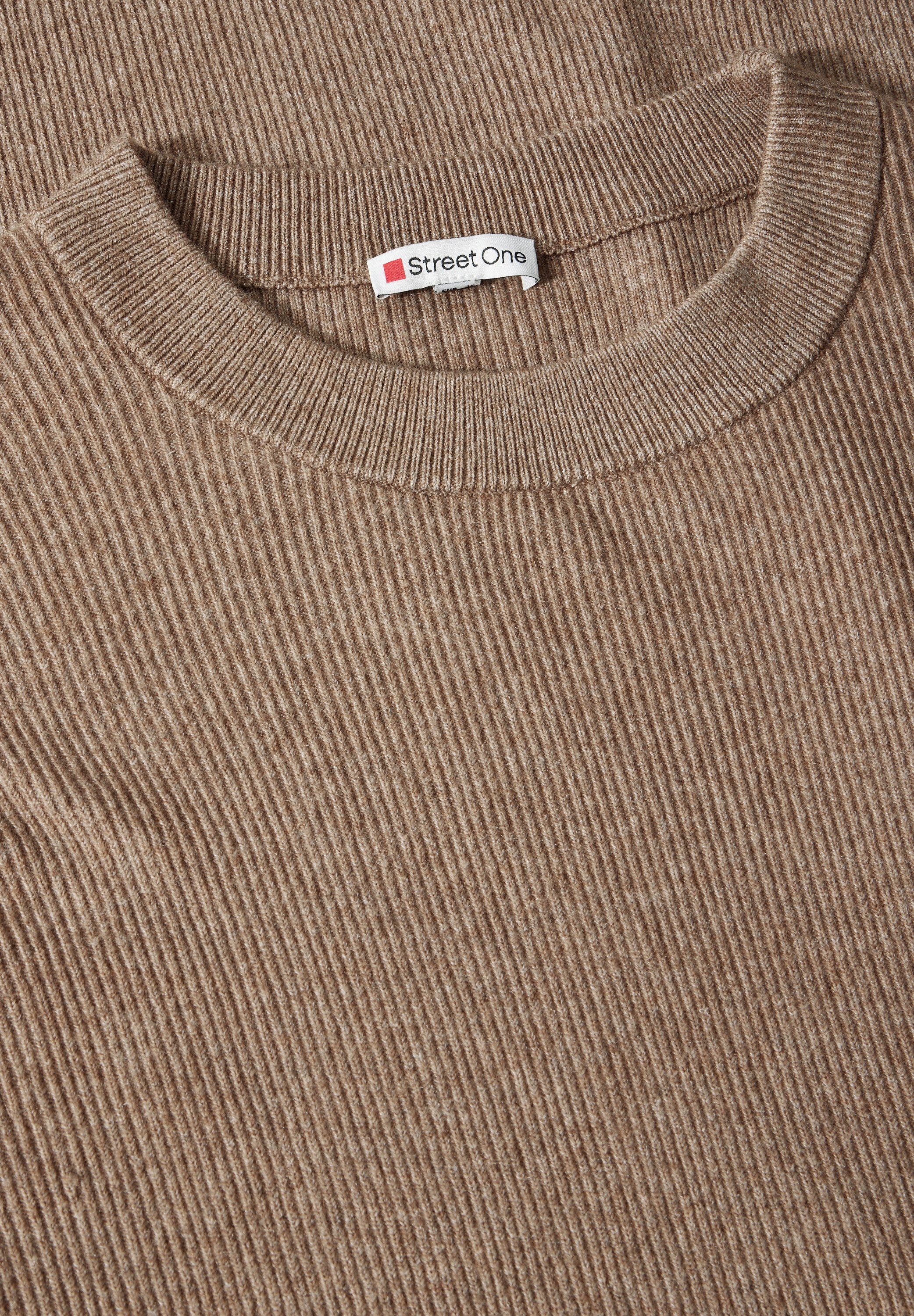 STREET ONE Maxikleid in Strick-Qualität